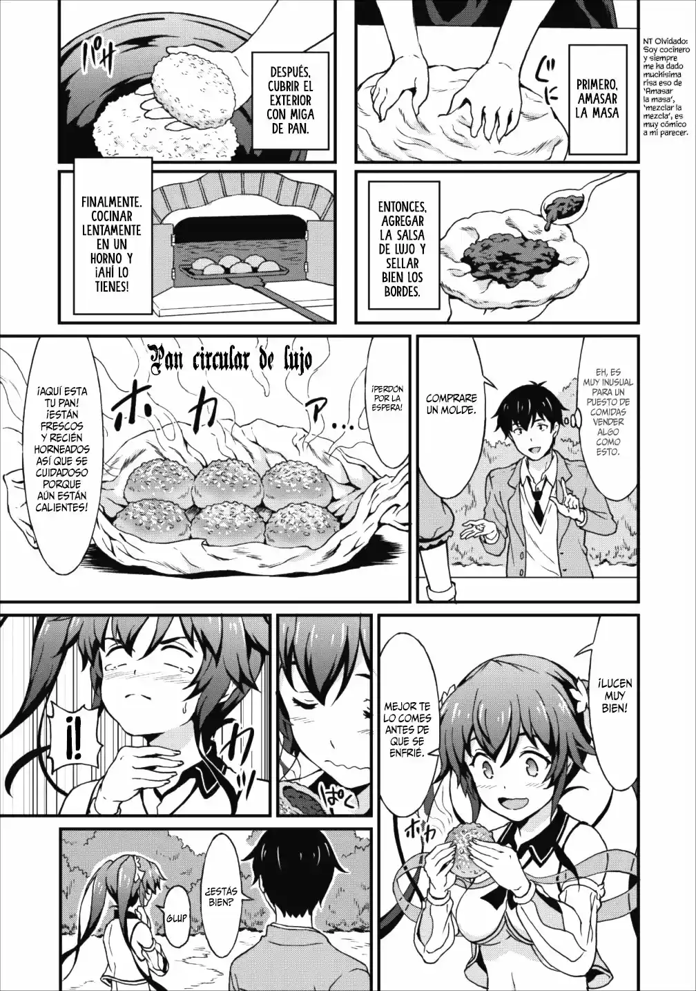 LEVEL UP JUST BY EATING! ~I'M PEERLESS IN ANOTHER WORLD WITH A USELESS GODDESS~ - Capítulo 6 - Página 9 - LectorTMOo