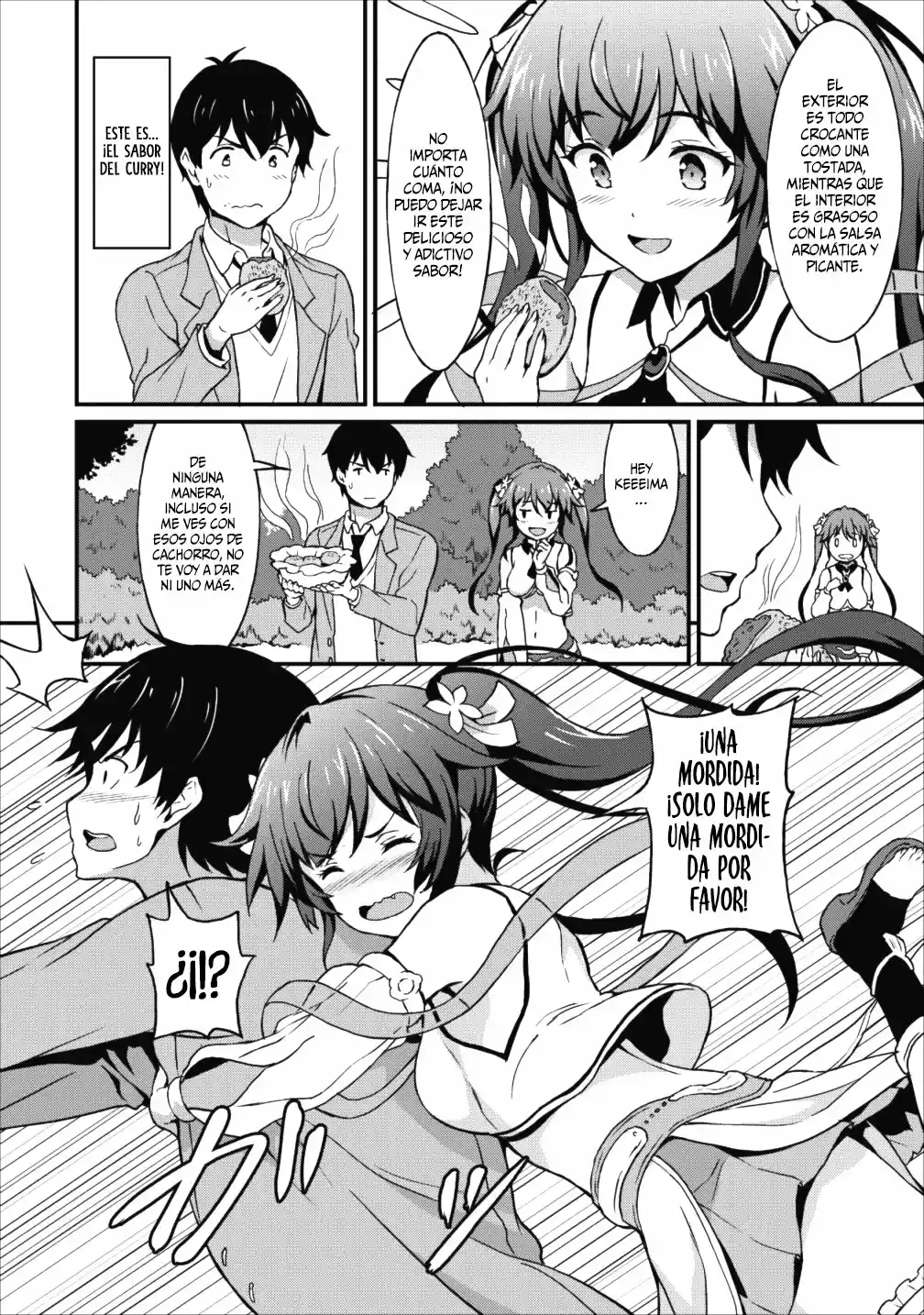LEVEL UP JUST BY EATING! ~I'M PEERLESS IN ANOTHER WORLD WITH A USELESS GODDESS~ - Capítulo 6 - Página 10 - LectorTMOo