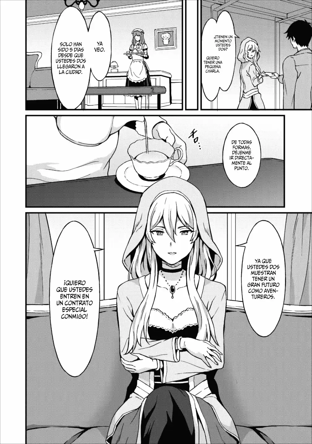 LEVEL UP JUST BY EATING! ~I'M PEERLESS IN ANOTHER WORLD WITH A USELESS GODDESS~ - Capítulo 6 - Página 18 - LectorTMOo