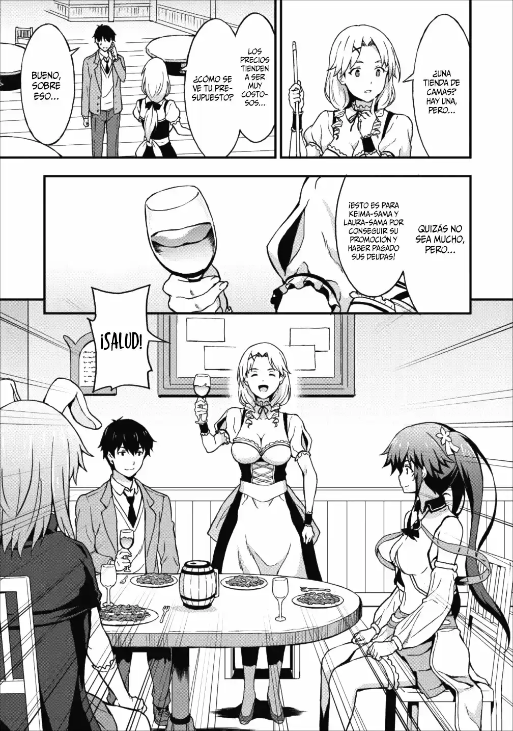 LEVEL UP JUST BY EATING! ~I'M PEERLESS IN ANOTHER WORLD WITH A USELESS GODDESS~ - Capítulo 6 - Página 25 - LectorTMOo