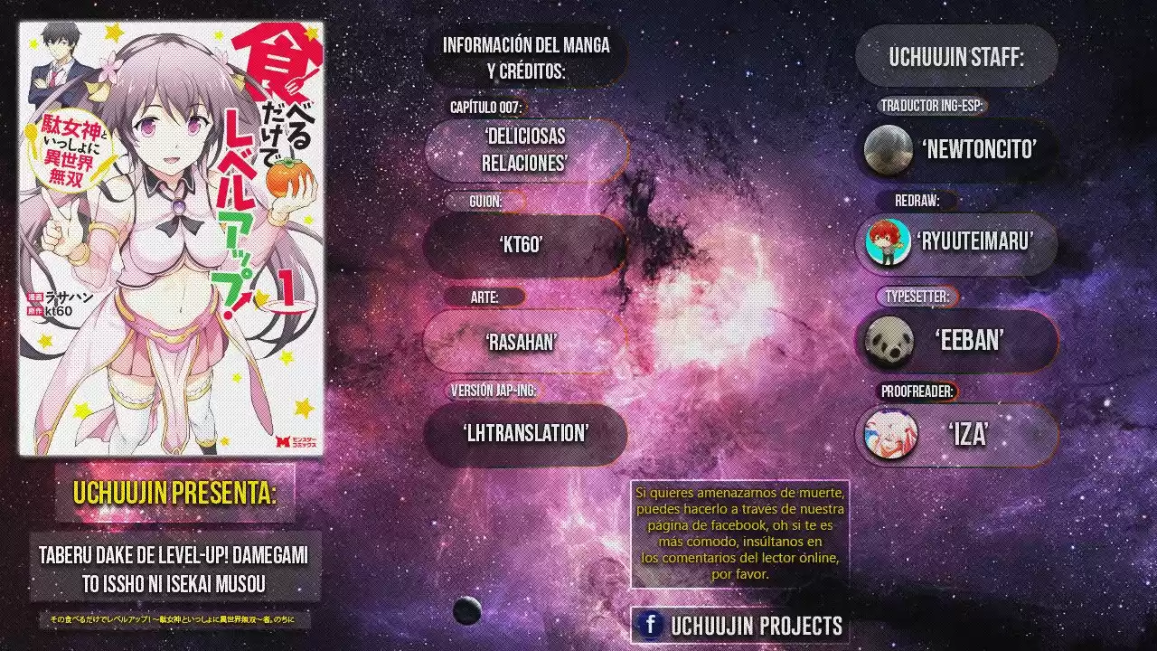 LEVEL UP JUST BY EATING! ~I'M PEERLESS IN ANOTHER WORLD WITH A USELESS GODDESS~ - Capítulo 7 - Página 2 - LectorTMOo