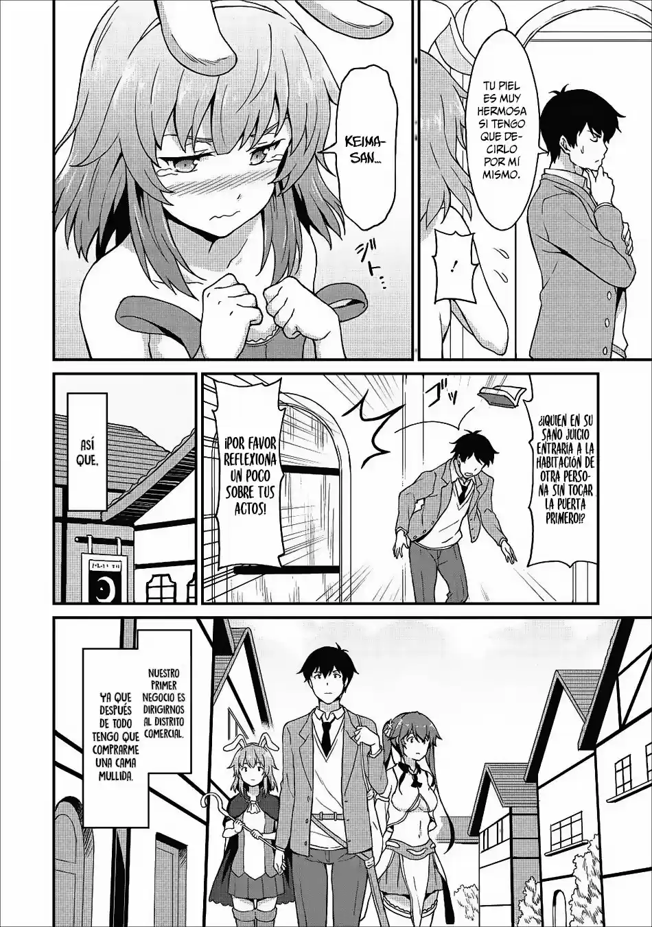 LEVEL UP JUST BY EATING! ~I'M PEERLESS IN ANOTHER WORLD WITH A USELESS GODDESS~ - Capítulo 7 - Página 20 - LectorTMOo