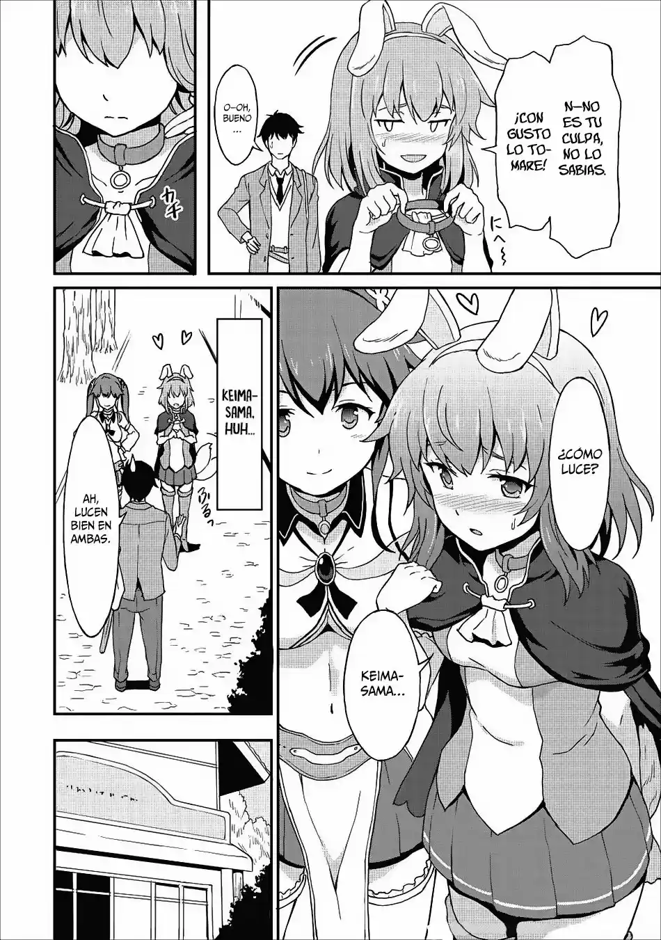LEVEL UP JUST BY EATING! ~I'M PEERLESS IN ANOTHER WORLD WITH A USELESS GODDESS~ - Capítulo 7 - Página 24 - LectorTMOo