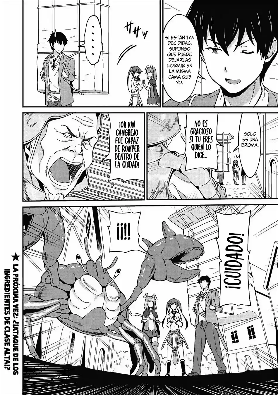 LEVEL UP JUST BY EATING! ~I'M PEERLESS IN ANOTHER WORLD WITH A USELESS GODDESS~ - Capítulo 7 - Página 32 - LectorTMOo