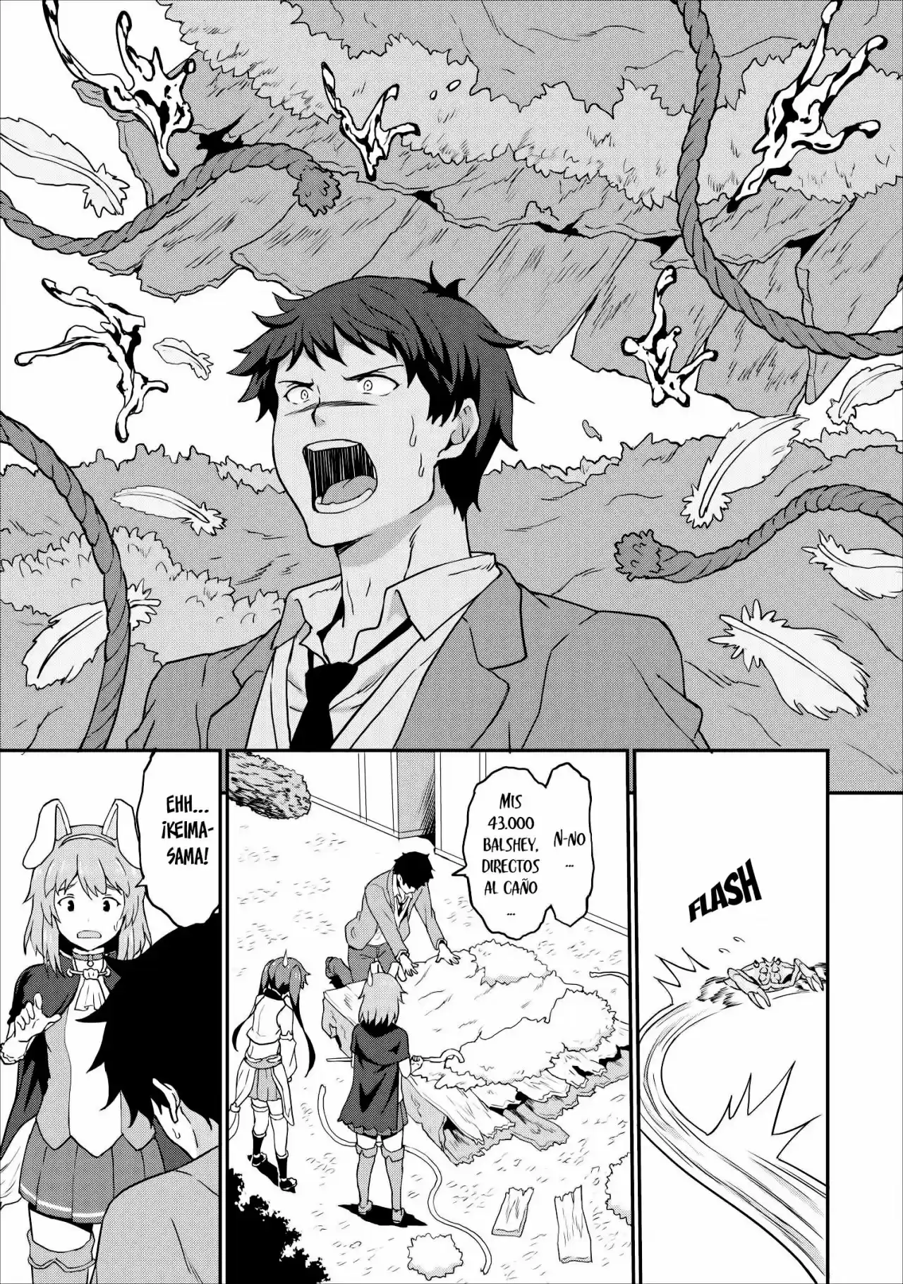 LEVEL UP JUST BY EATING! ~I'M PEERLESS IN ANOTHER WORLD WITH A USELESS GODDESS~ - Capítulo 8 - Página 4 - LectorTMOo