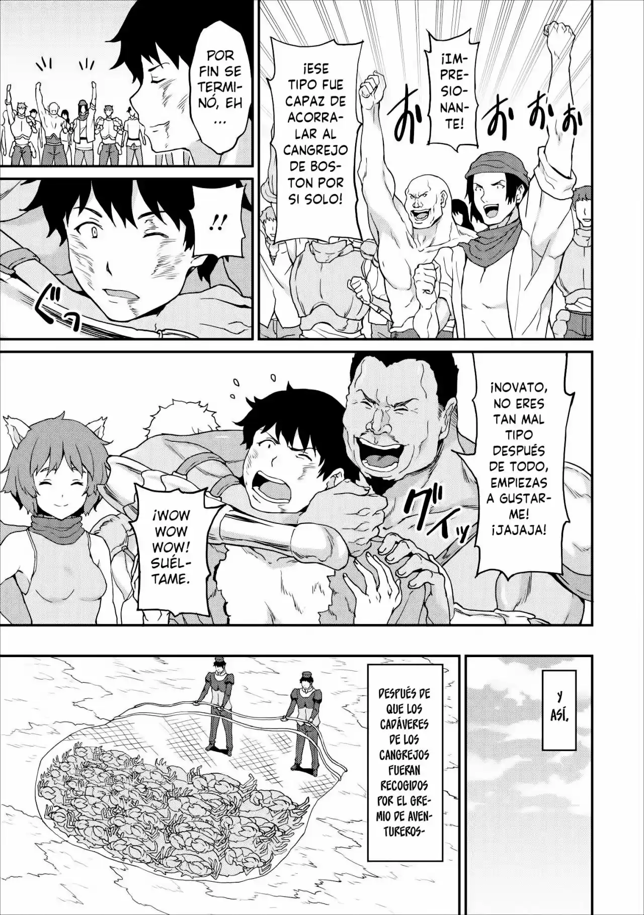 LEVEL UP JUST BY EATING! ~I'M PEERLESS IN ANOTHER WORLD WITH A USELESS GODDESS~ - Capítulo 9 - Página 5 - LectorTMOo