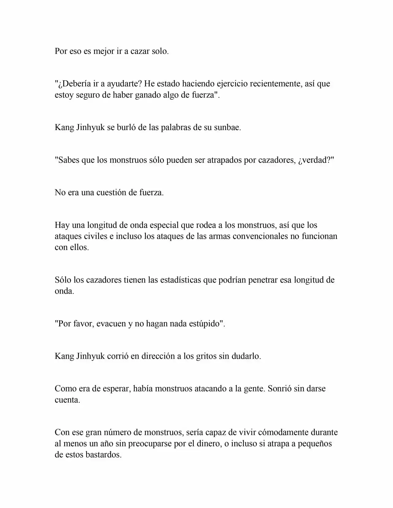 Levelling Up In An Exclusive Dungeon (Novela) - Capítulo 1 - Página 11 - LectorTMOo