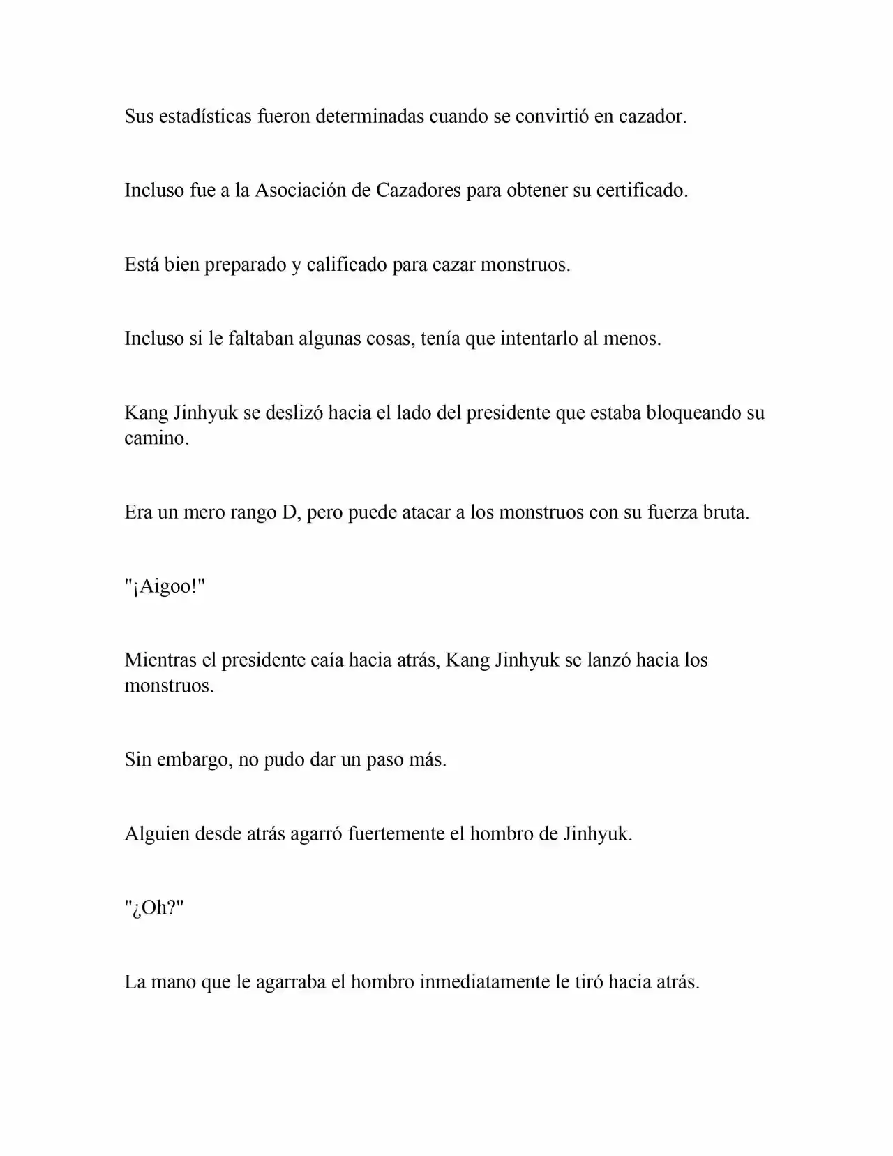 Levelling Up In An Exclusive Dungeon (Novela) - Capítulo 1 - Página 14 - LectorTMOo