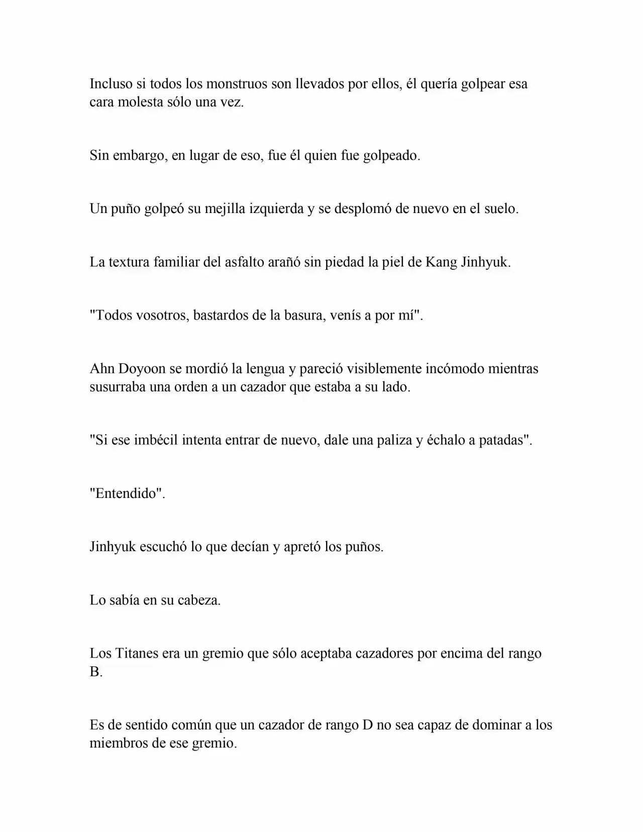 Levelling Up In An Exclusive Dungeon (Novela) - Capítulo 1 - Página 17 - LectorTMOo