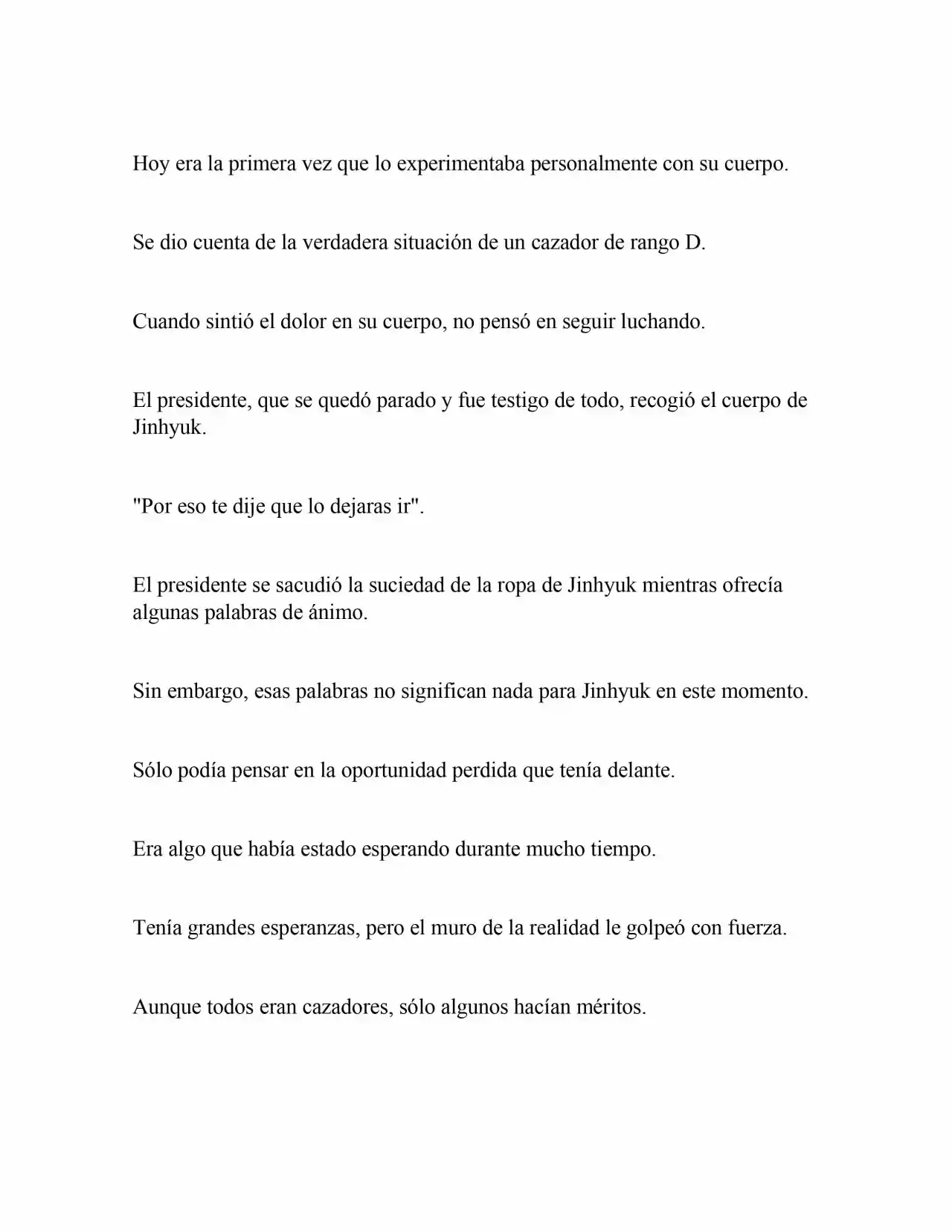 Levelling Up In An Exclusive Dungeon (Novela) - Capítulo 1 - Página 18 - LectorTMOo