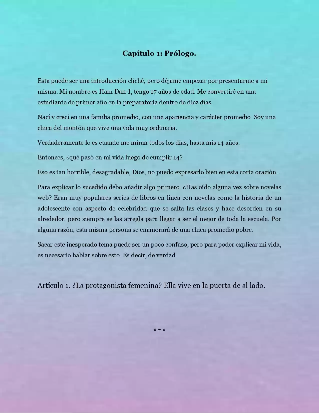Ley Del Inso (Novela) (Novela) - Capítulo 1 - Página 4 - LectorTMOo