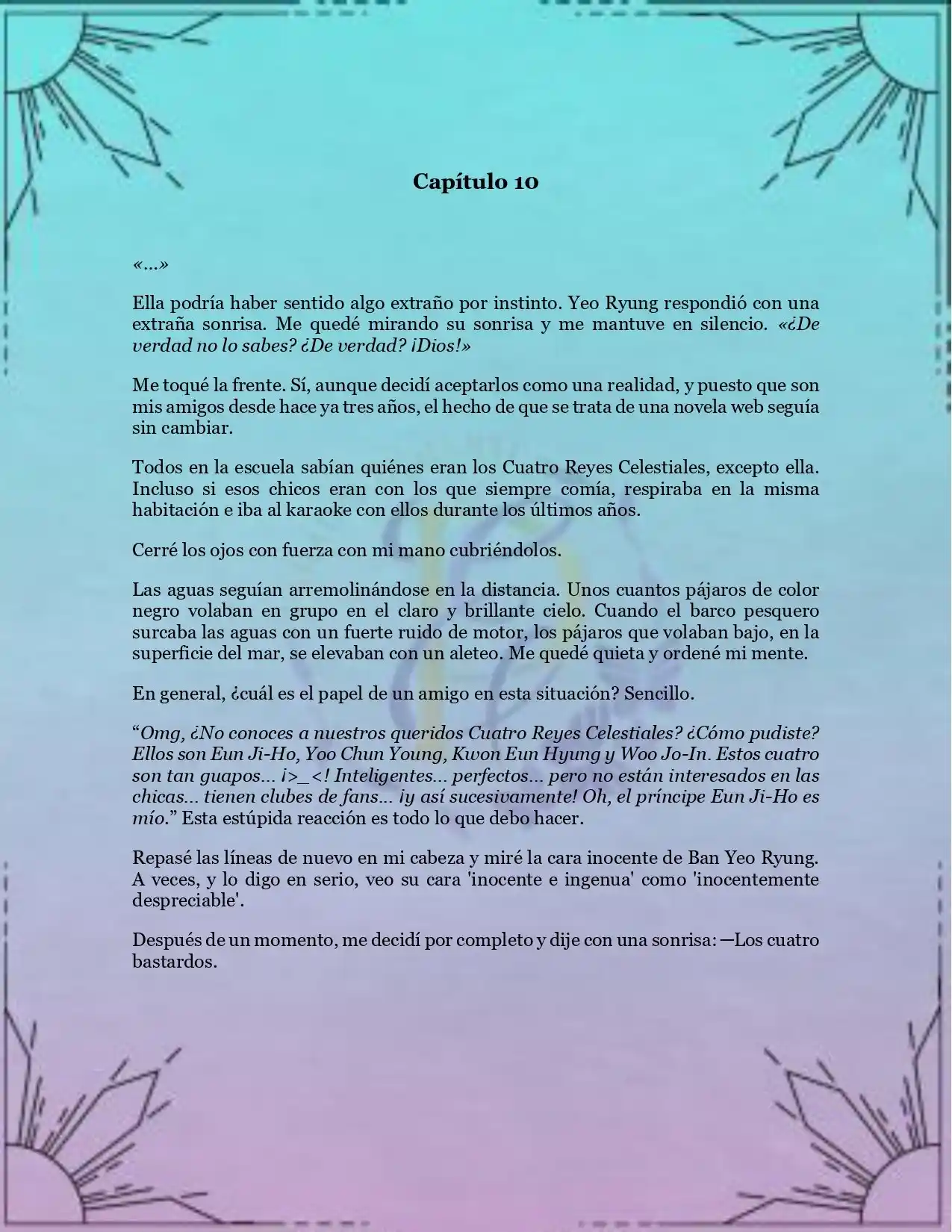 Ley Del Inso (Novela) (Novela) - Capítulo 10 - Página 4 - LectorTMOo