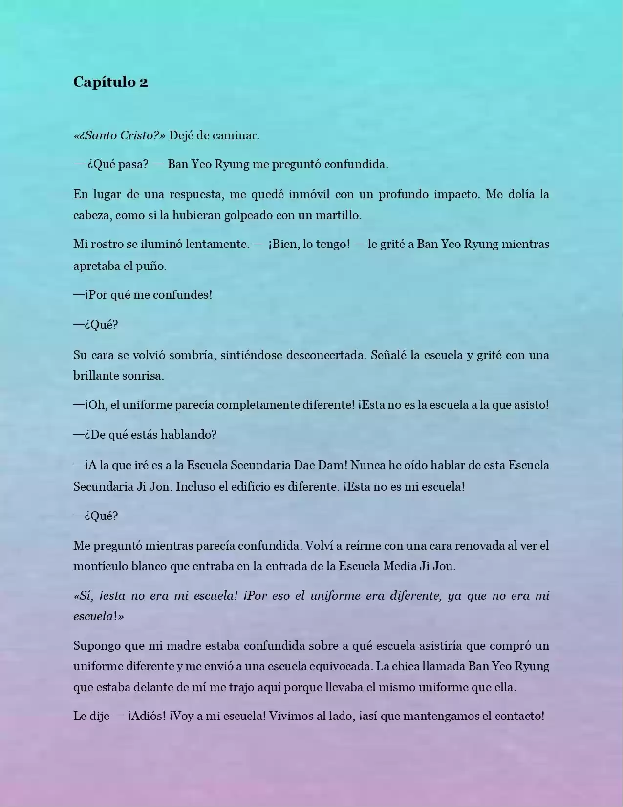 Ley Del Inso (Novela) (Novela) - Capítulo 2 - Página 4 - LectorTMOo