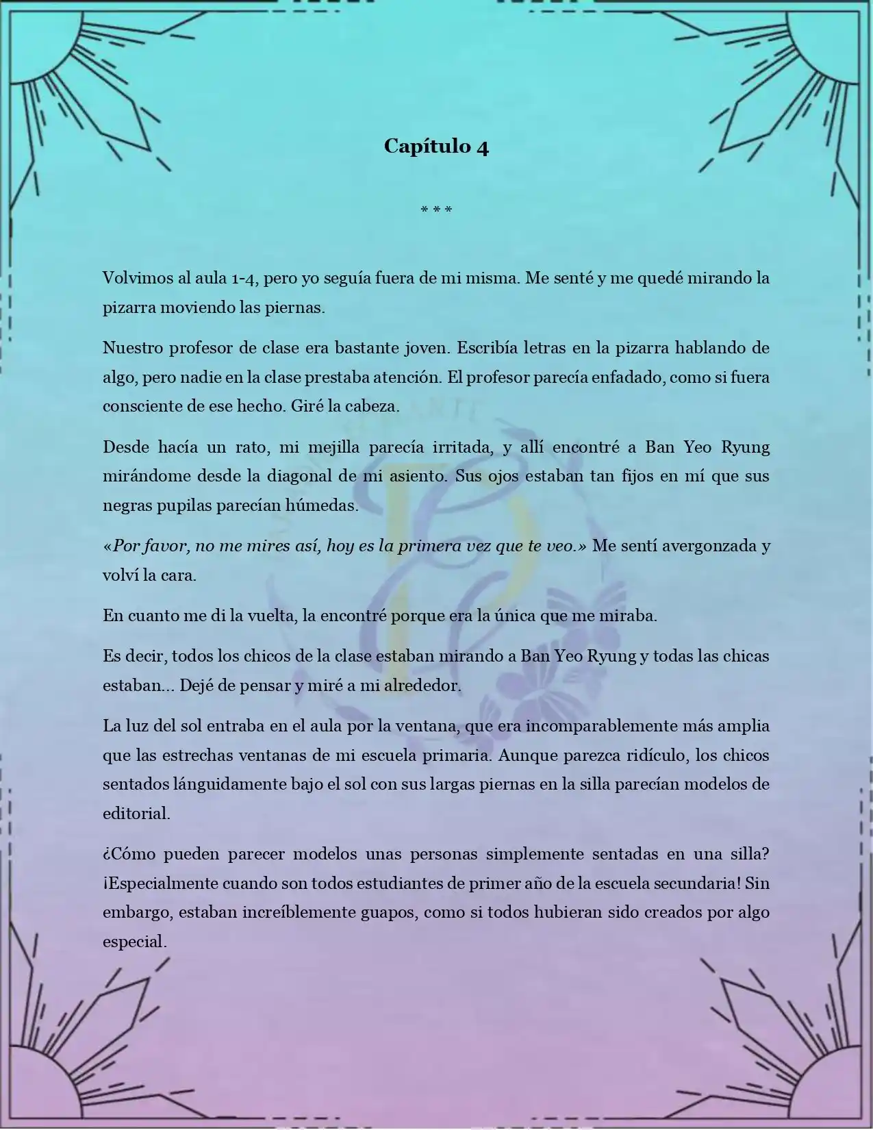 Ley Del Inso (Novela) (Novela) - Capítulo 4 - Página 4 - LectorTMOo