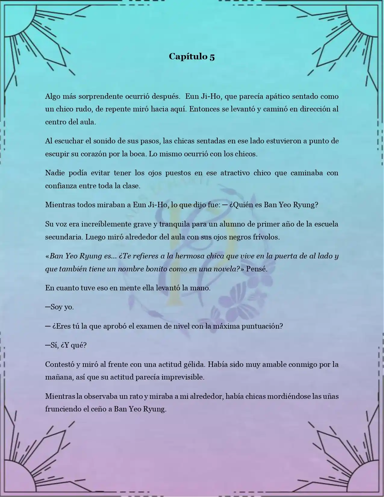 Ley Del Inso (Novela) (Novela) - Capítulo 5 - Página 4 - LectorTMOo