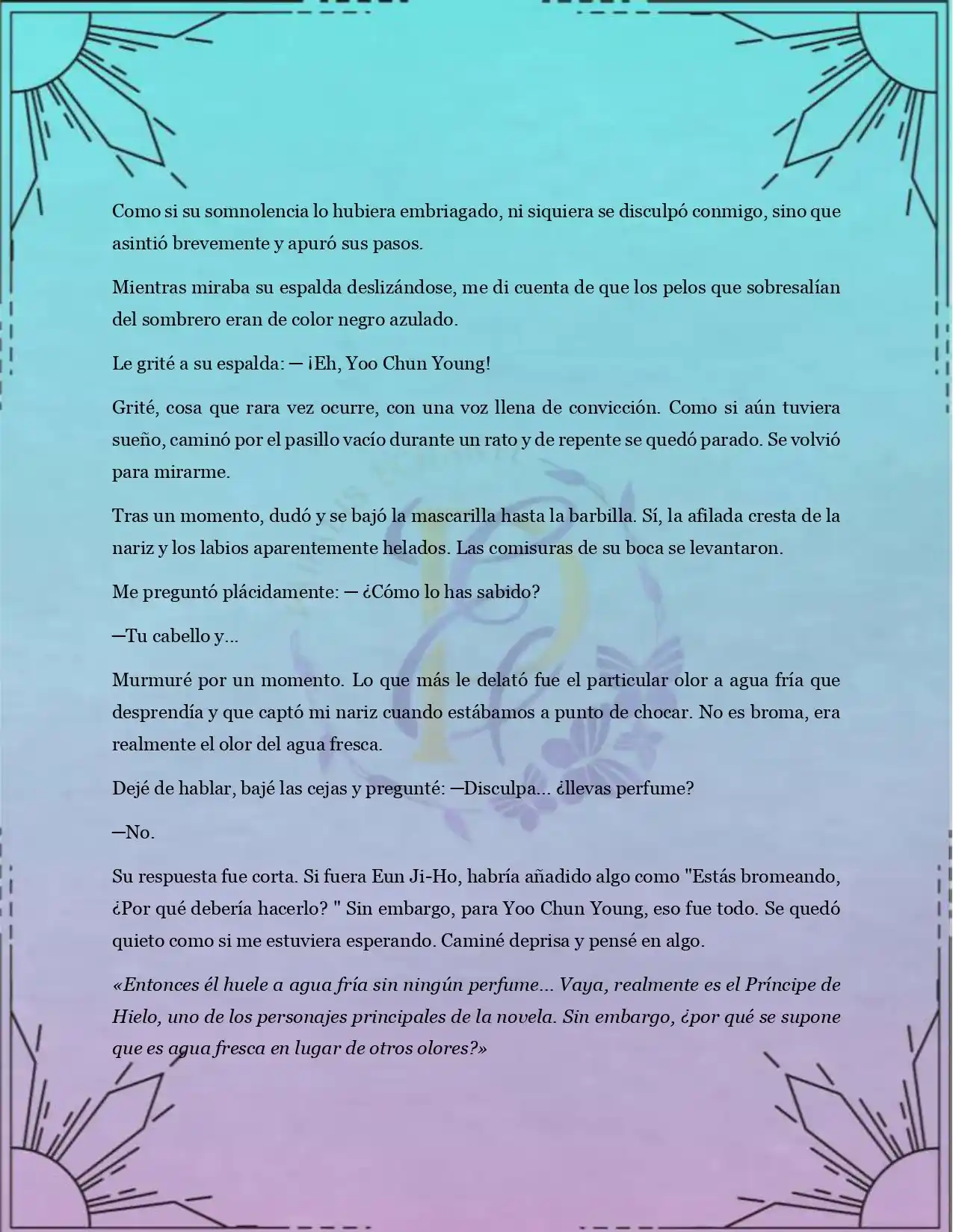 Ley Del Inso (Novela) (Novela) - Capítulo 8 - Página 9 - LectorTMOo