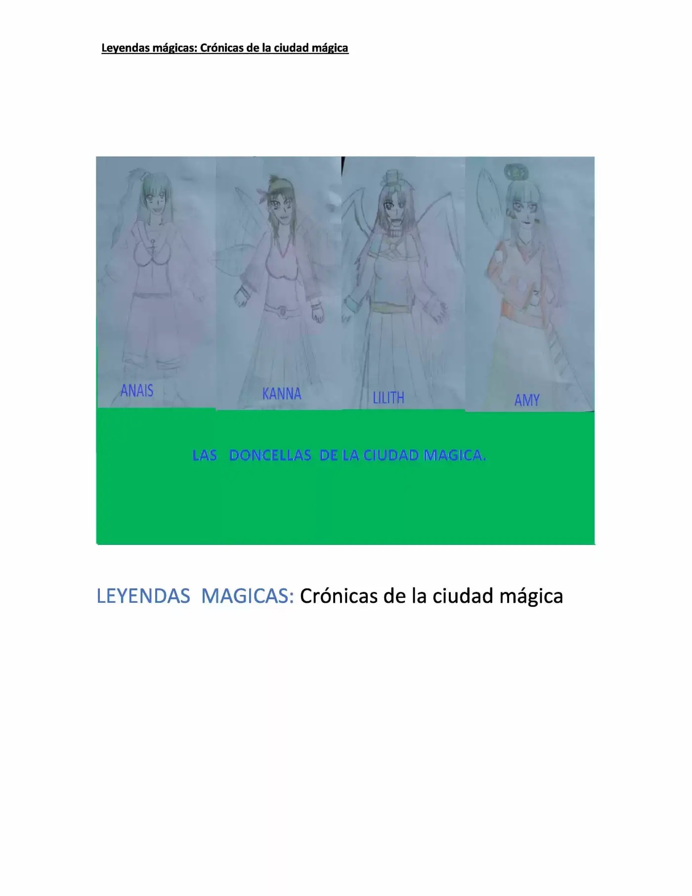 Leyendas Mágicas :La Ciudad De La Magia - Capítulo 7 - Página 1 - LectorTMOo