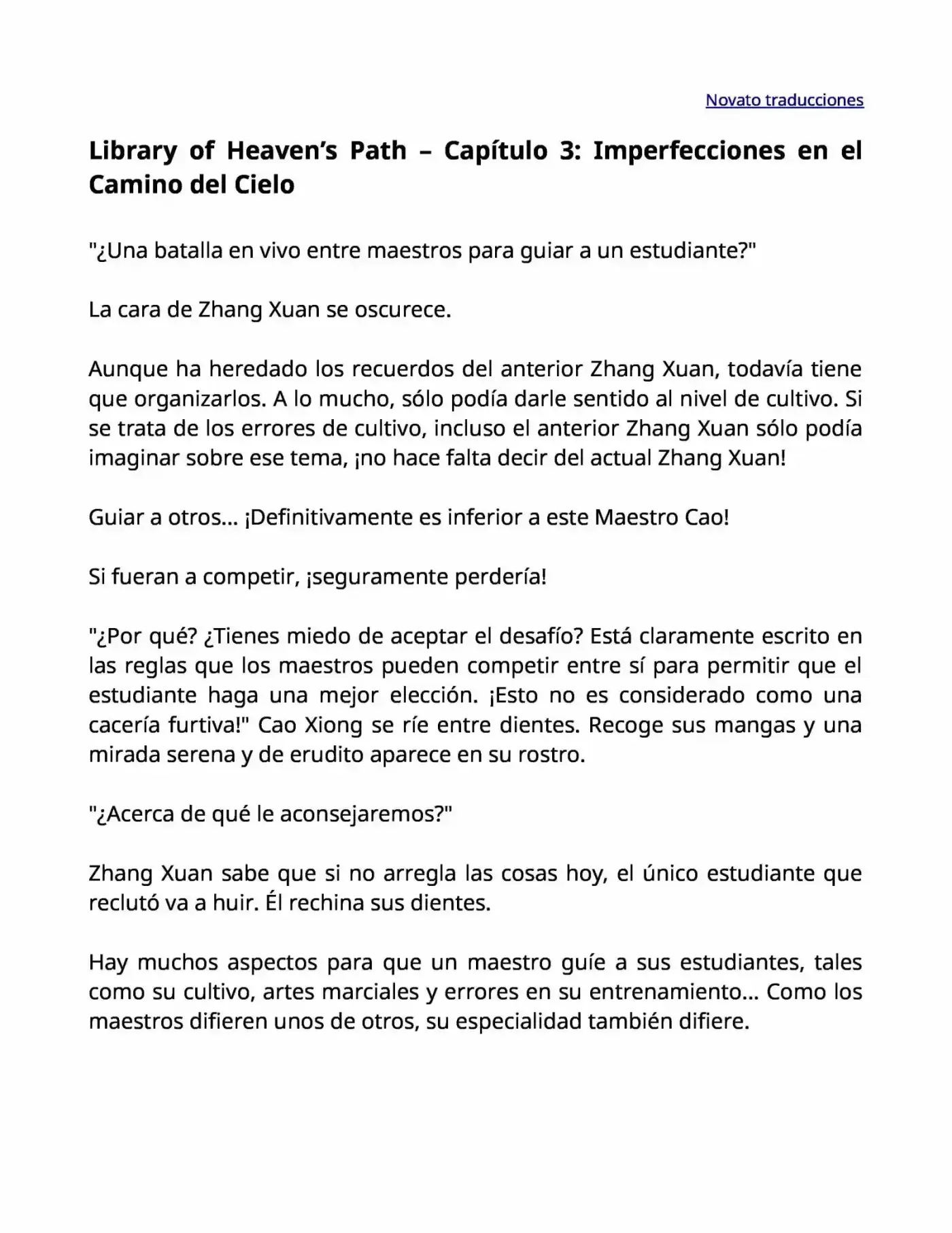 Library Of Heaven's Path (Novela) - Capítulo 3 - Página 1 - LectorTMOo