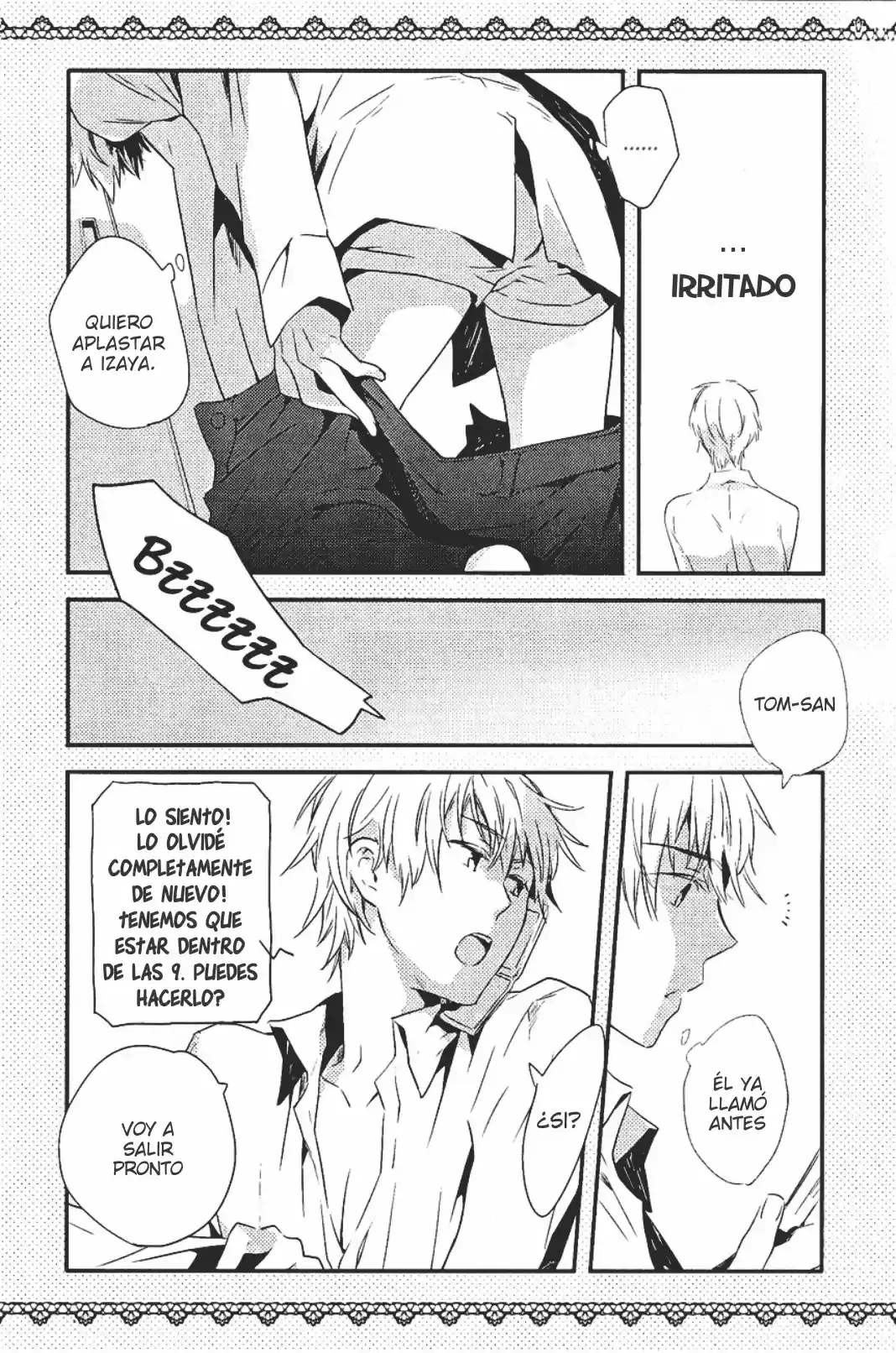 Libro Espia Shizuo Heiwajima: 24 Horas - Capítulo 1 - Página 14 - LectorTMOo