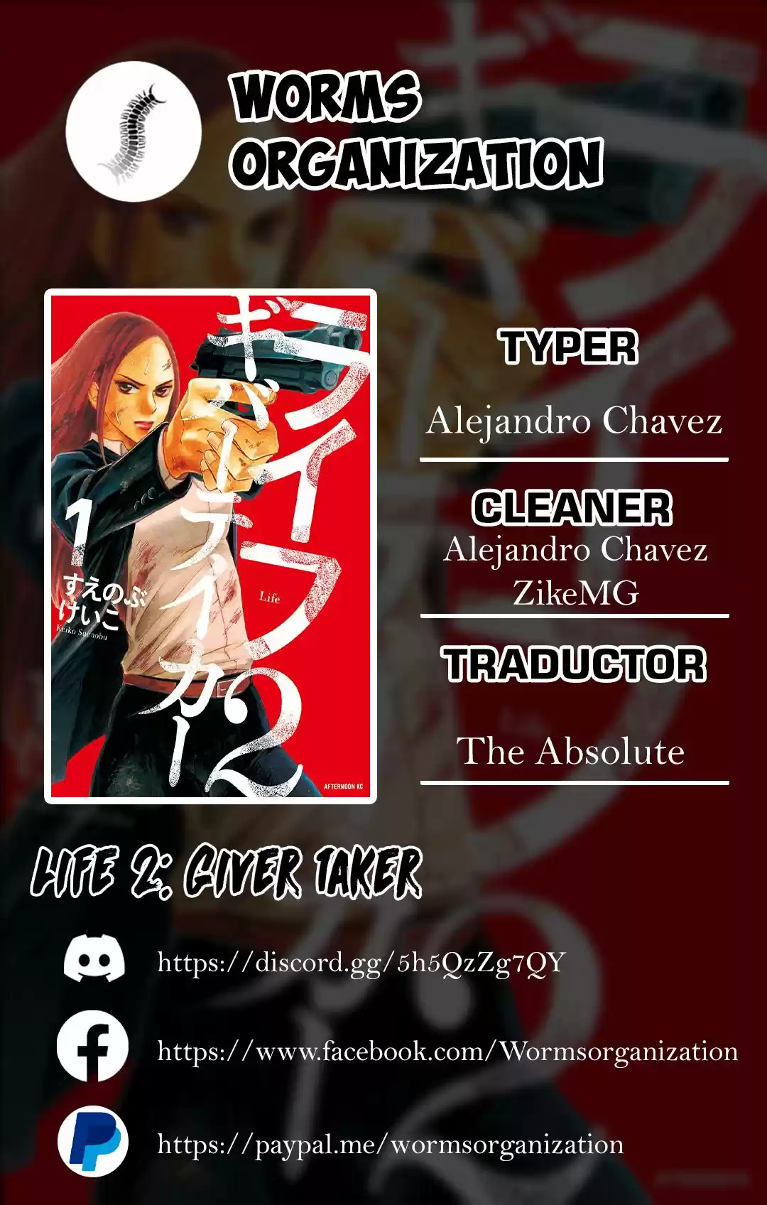 Life 2: Giver Taker - Capítulo 2 - Página 1 - LectorTMOo
