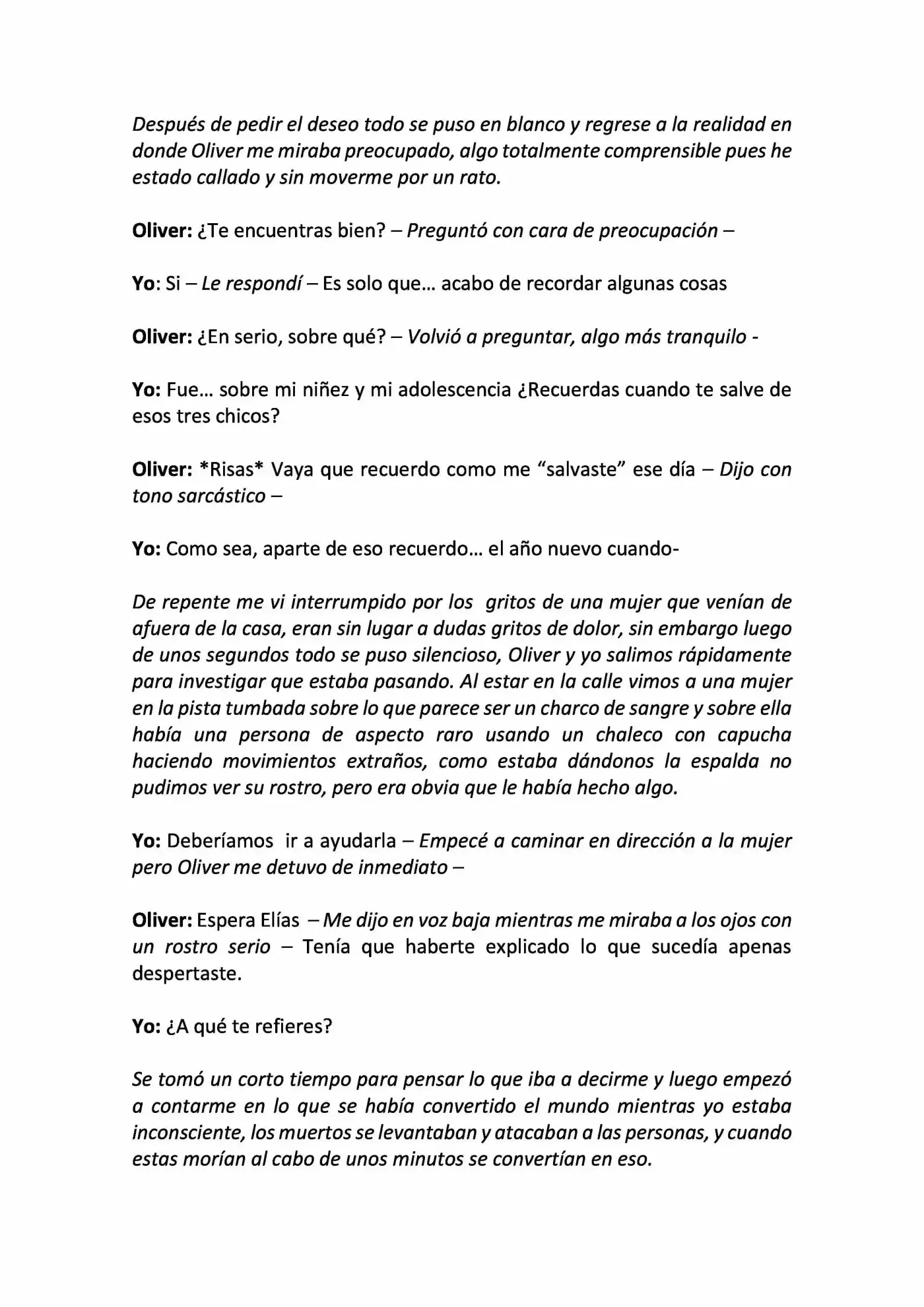 Life Among The Dead (Novela) - Capítulo 3 - Página 3 - LectorTMOo