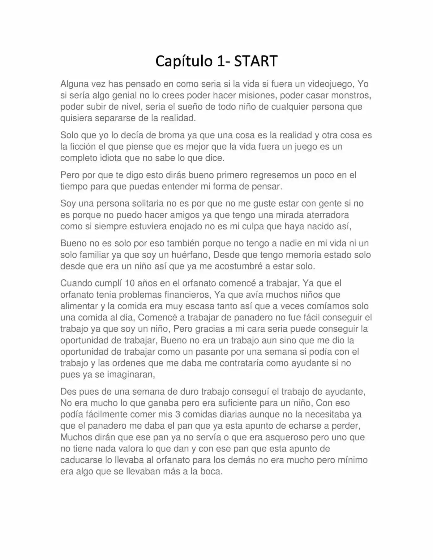 Life If It Was A Game - Capítulo 1 - Página 1 - LectorTMOo