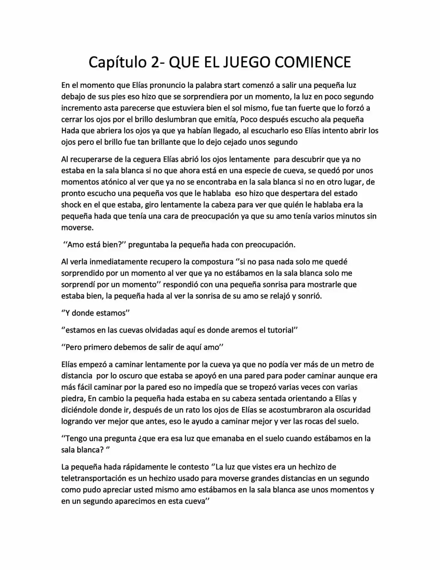 Life If It Was A Game - Capítulo 2 - Página 1 - LectorTMOo