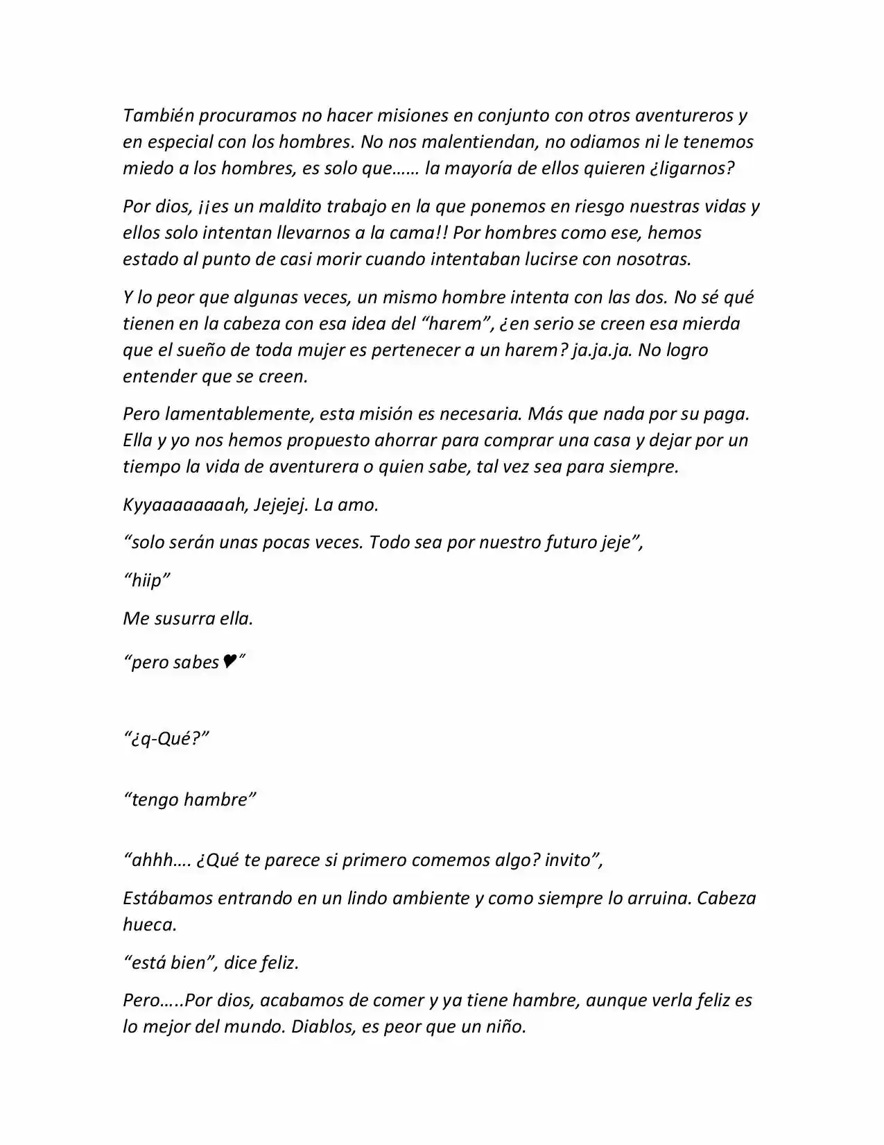 Life In A Medieval World With Magic And Swords (Novela) - Capítulo 10 - Página 8 - LectorTMOo