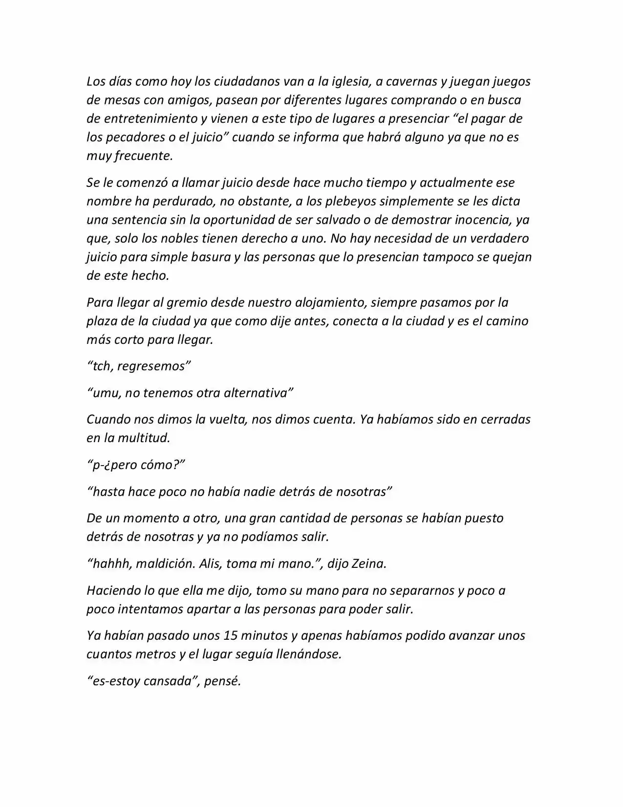 Life In A Medieval World With Magic And Swords (Novela) - Capítulo 10 - Página 10 - LectorTMOo