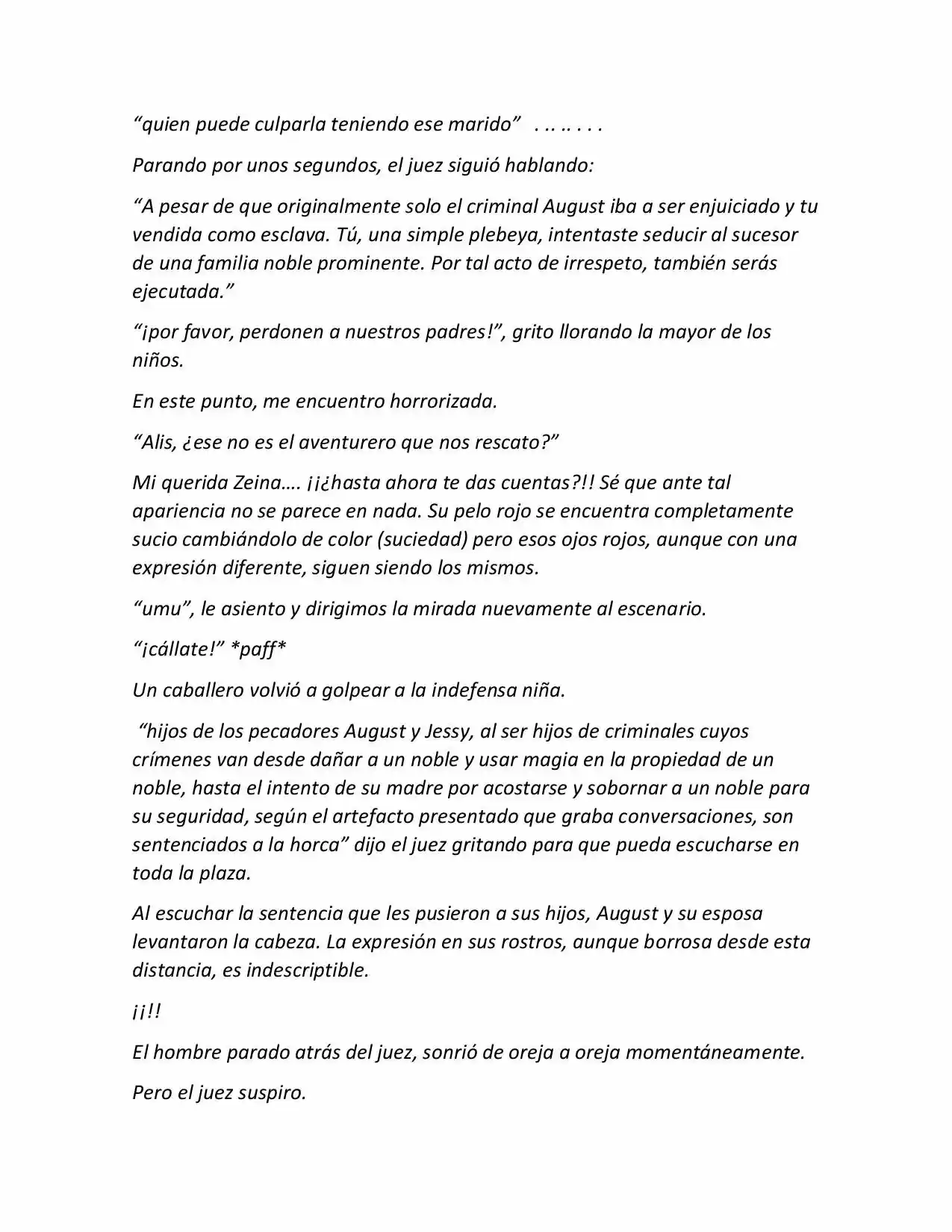 Life In A Medieval World With Magic And Swords (Novela) - Capítulo 10 - Página 15 - LectorTMOo