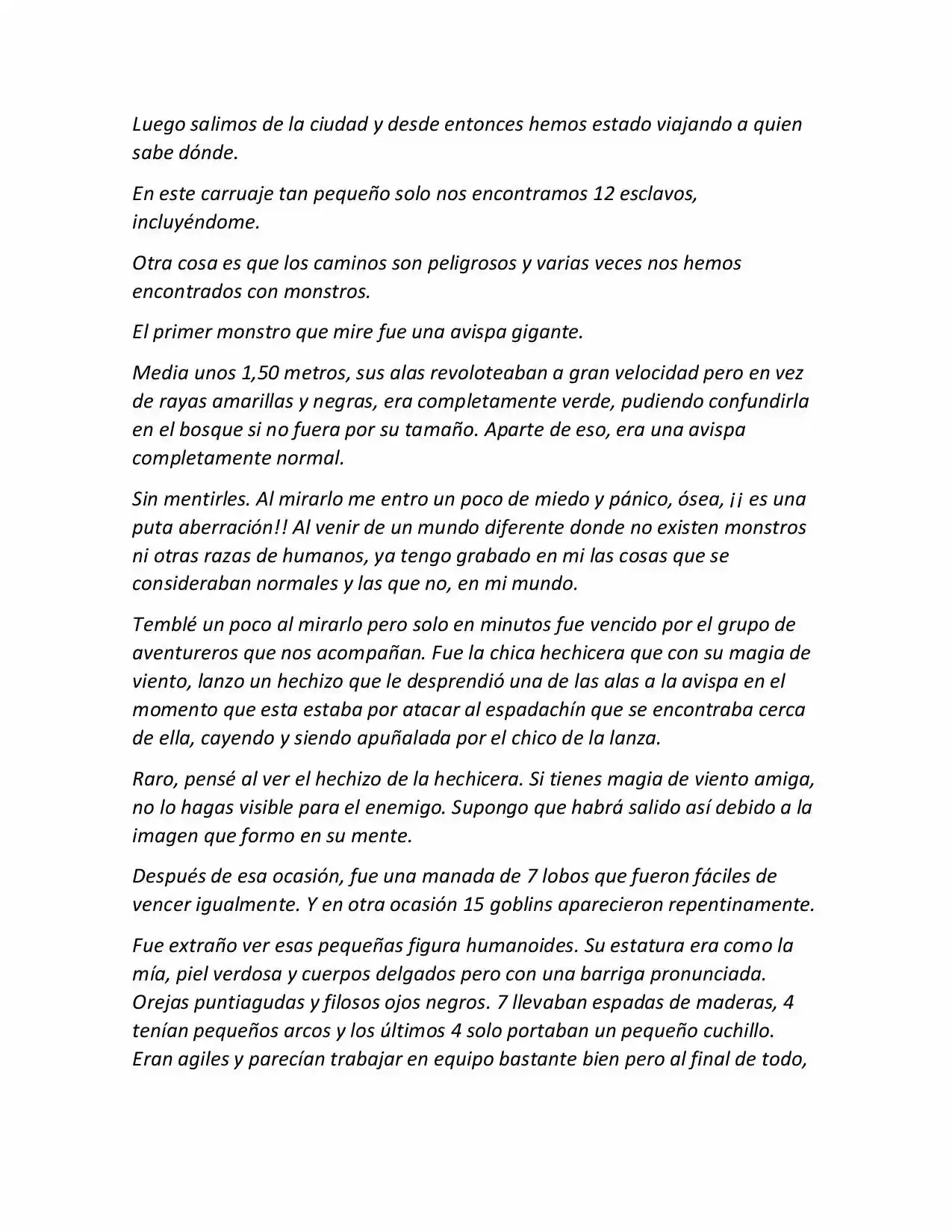 Life In A Medieval World With Magic And Swords (Novela) - Capítulo 11 - Página 4 - LectorTMOo