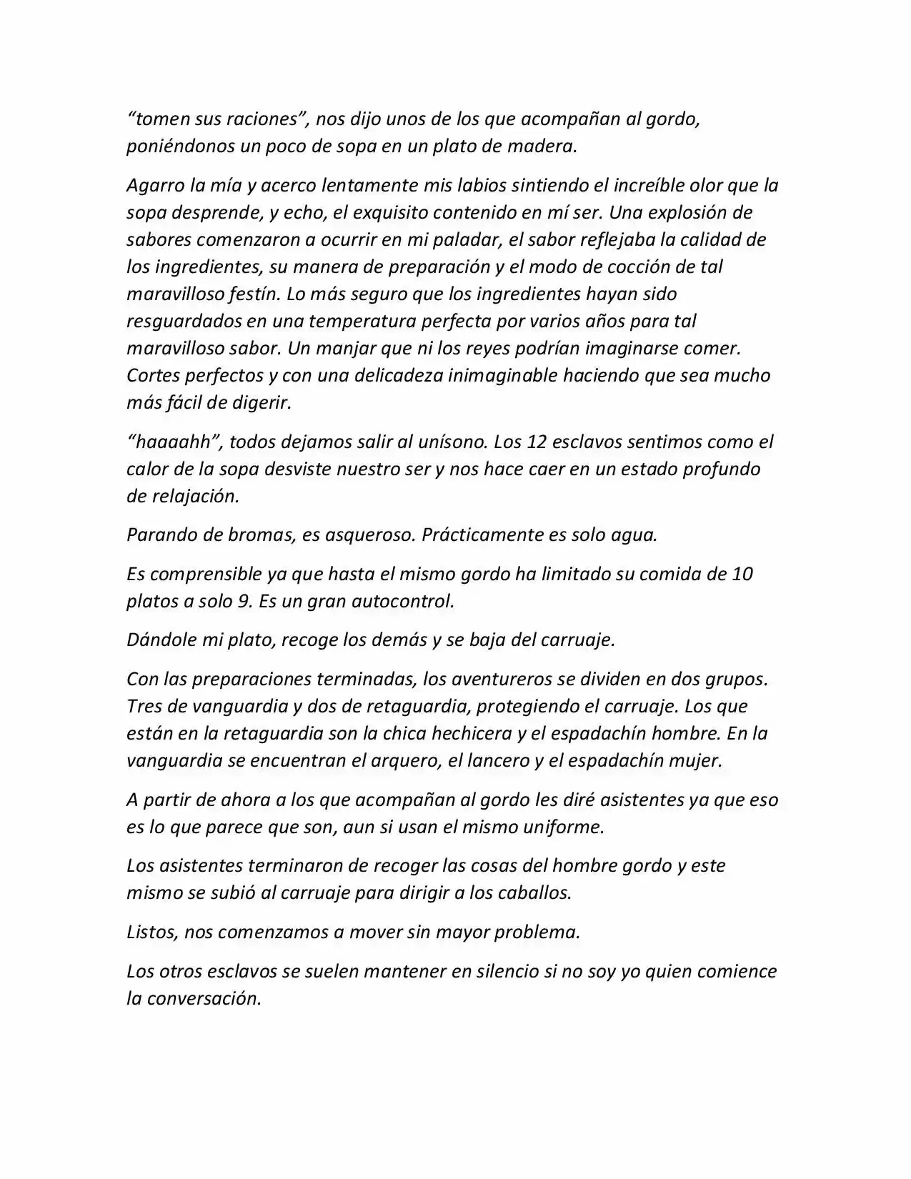 Life In A Medieval World With Magic And Swords (Novela) - Capítulo 11 - Página 6 - LectorTMOo