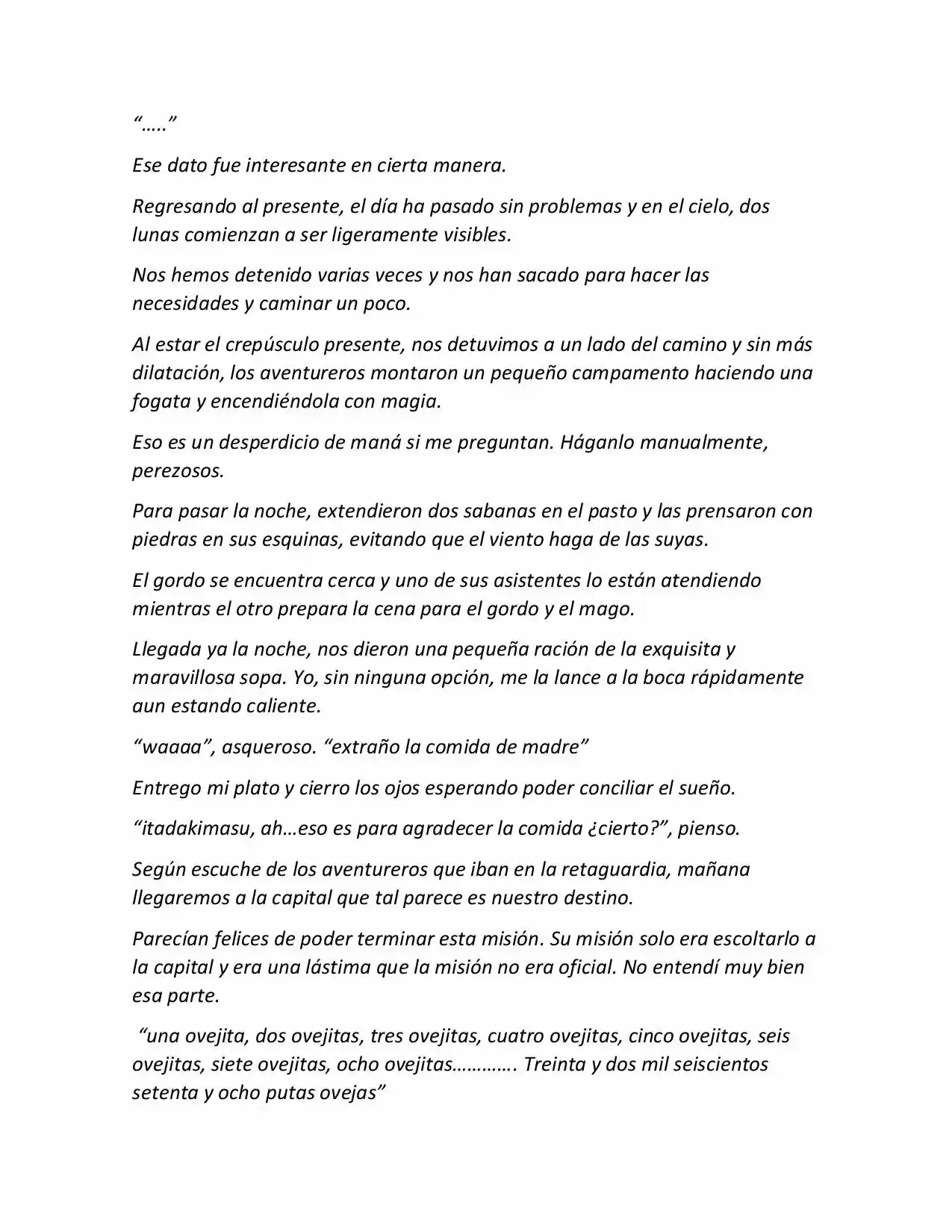 Life In A Medieval World With Magic And Swords (Novela) - Capítulo 11 - Página 8 - LectorTMOo