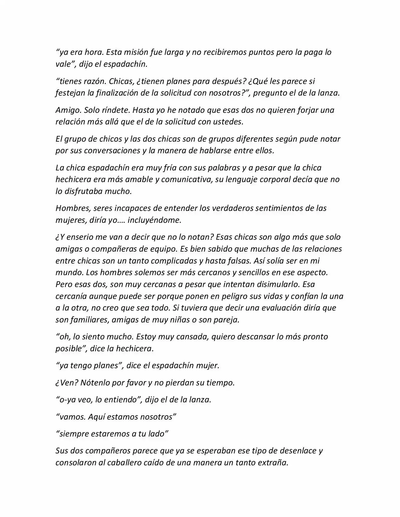 Life In A Medieval World With Magic And Swords (Novela) - Capítulo 12 - Página 4 - LectorTMOo