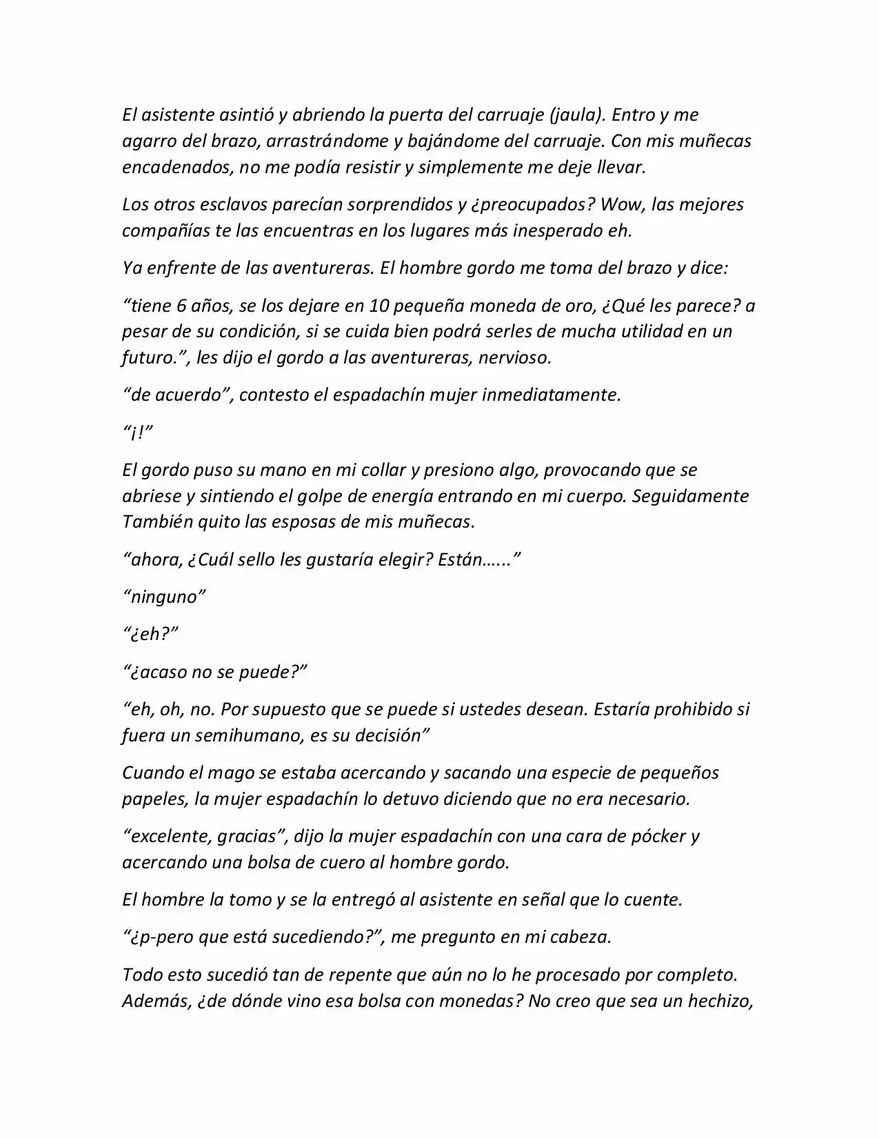 Life In A Medieval World With Magic And Swords (Novela) - Capítulo 12 - Página 6 - LectorTMOo