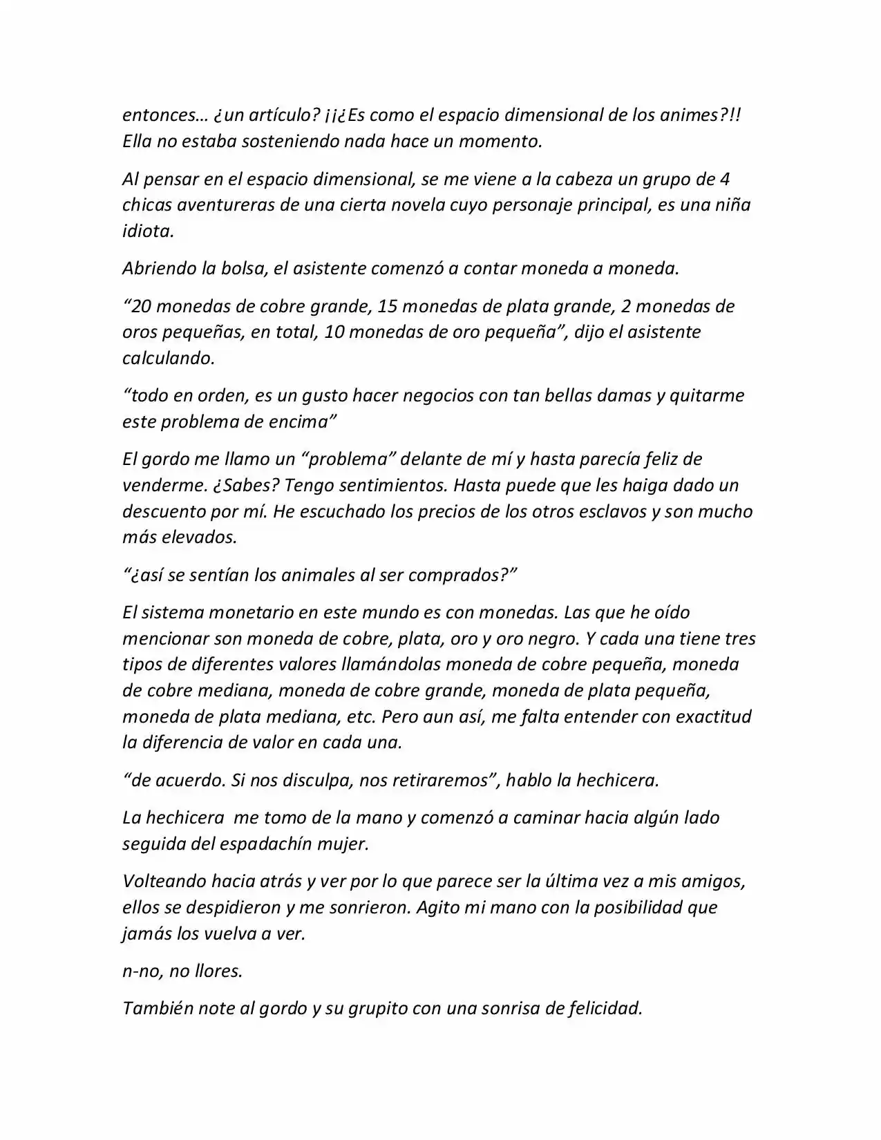 Life In A Medieval World With Magic And Swords (Novela) - Capítulo 12 - Página 7 - LectorTMOo