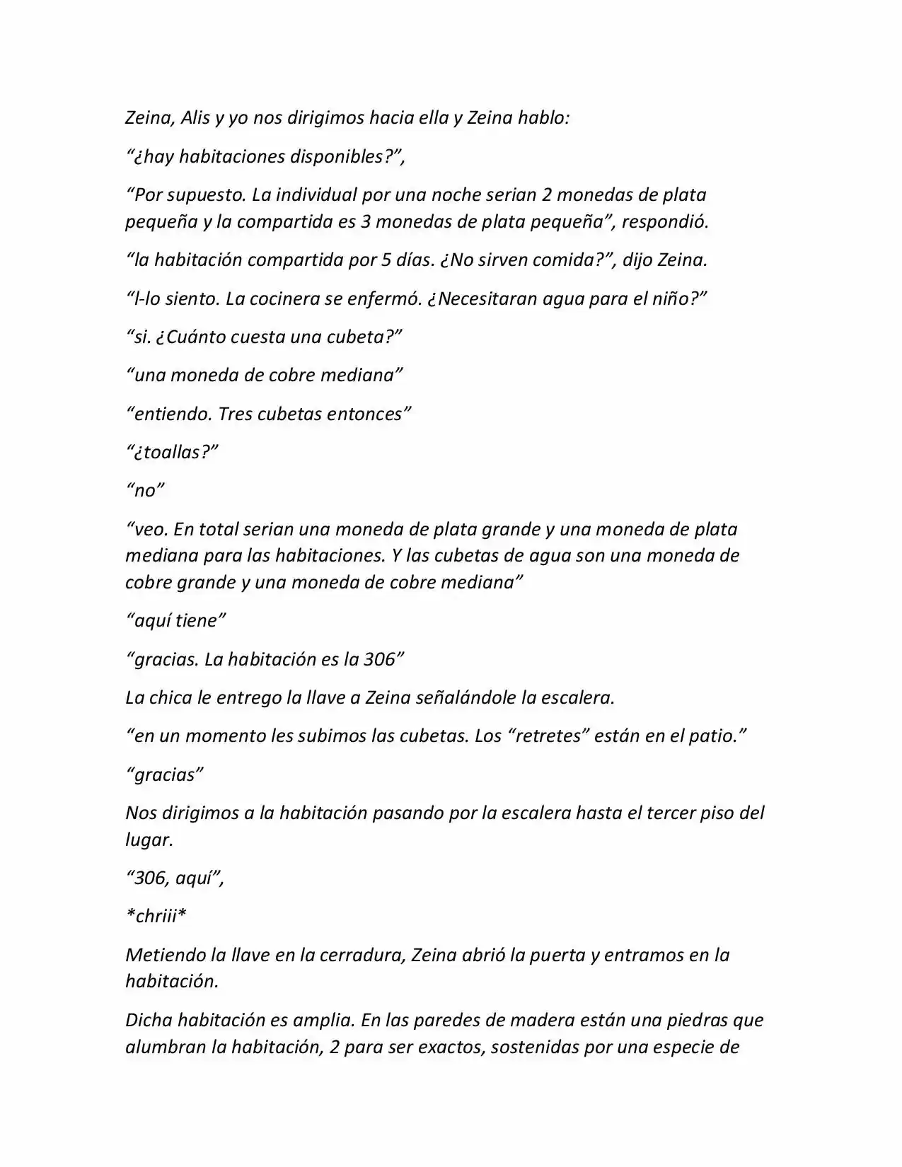 Life In A Medieval World With Magic And Swords (Novela) - Capítulo 12 - Página 9 - LectorTMOo