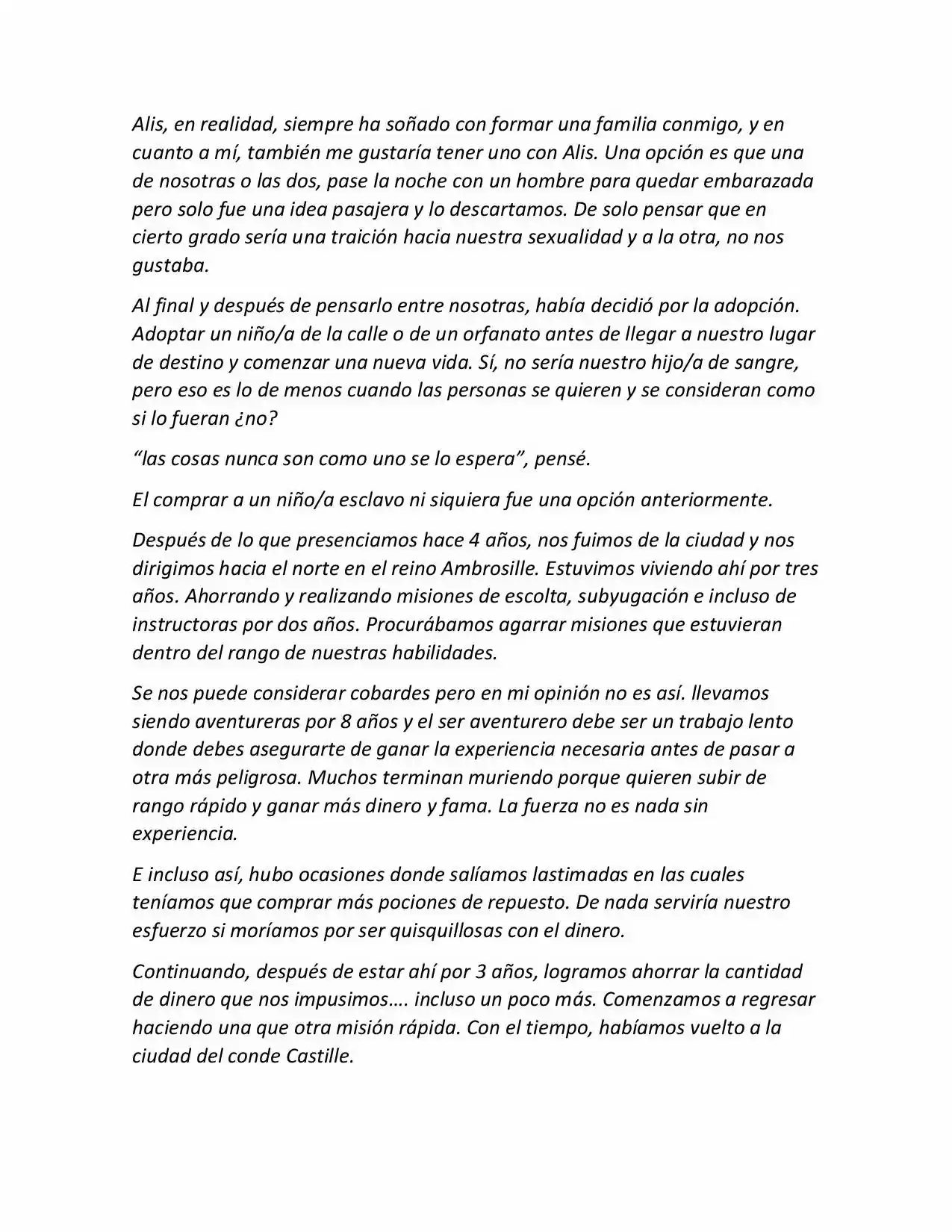 Life In A Medieval World With Magic And Swords (Novela) - Capítulo 13 - Página 5 - LectorTMOo