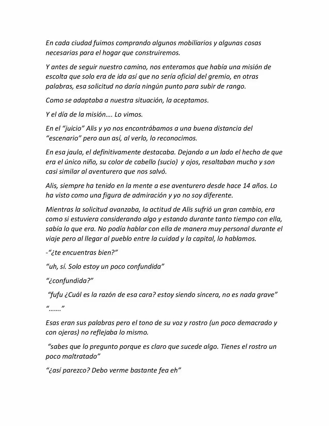 Life In A Medieval World With Magic And Swords (Novela) - Capítulo 13 - Página 6 - LectorTMOo