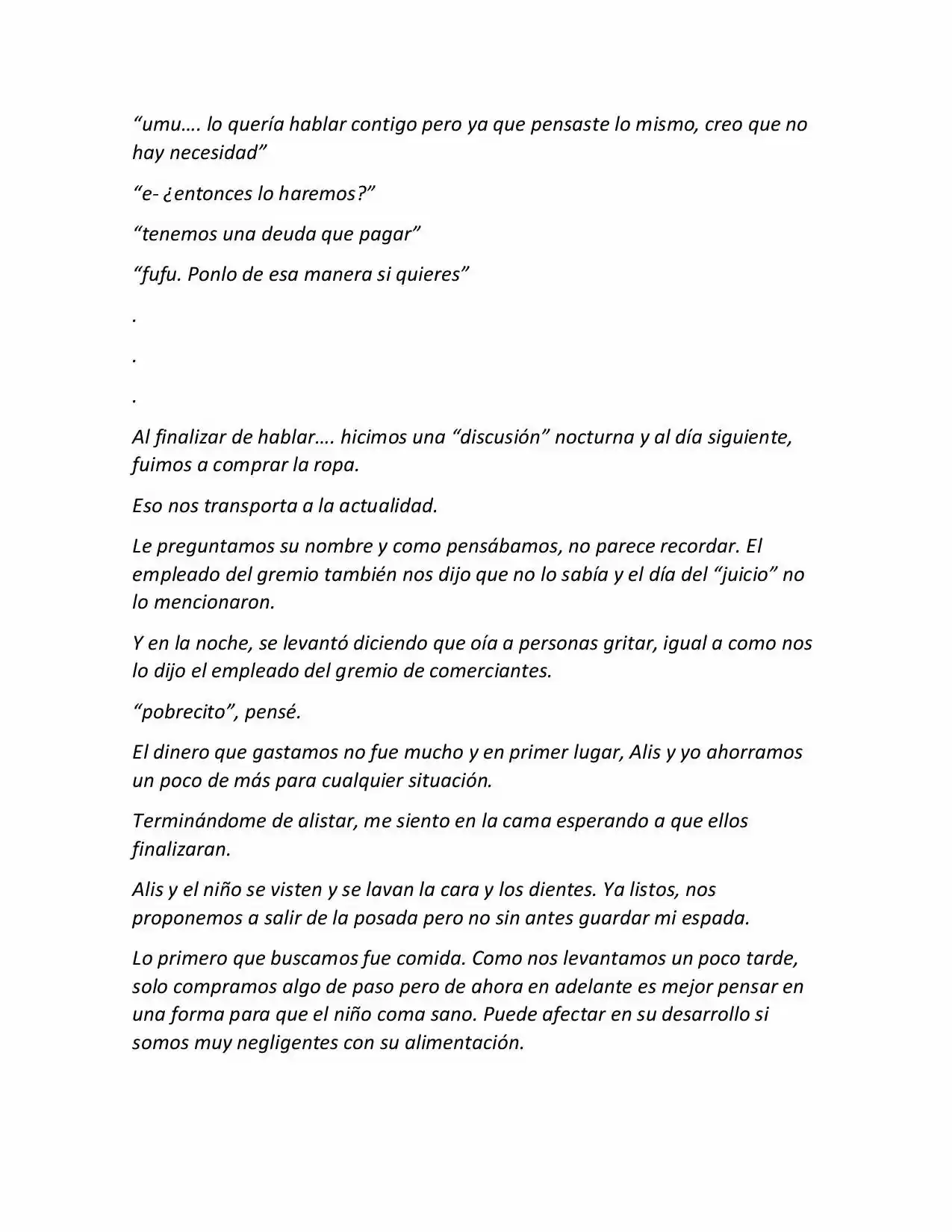 Life In A Medieval World With Magic And Swords (Novela) - Capítulo 13 - Página 9 - LectorTMOo