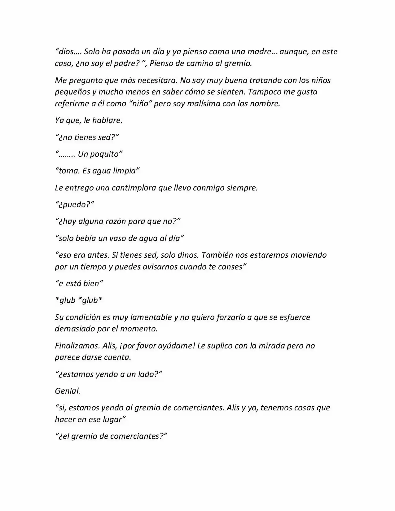 Life In A Medieval World With Magic And Swords (Novela) - Capítulo 13 - Página 10 - LectorTMOo