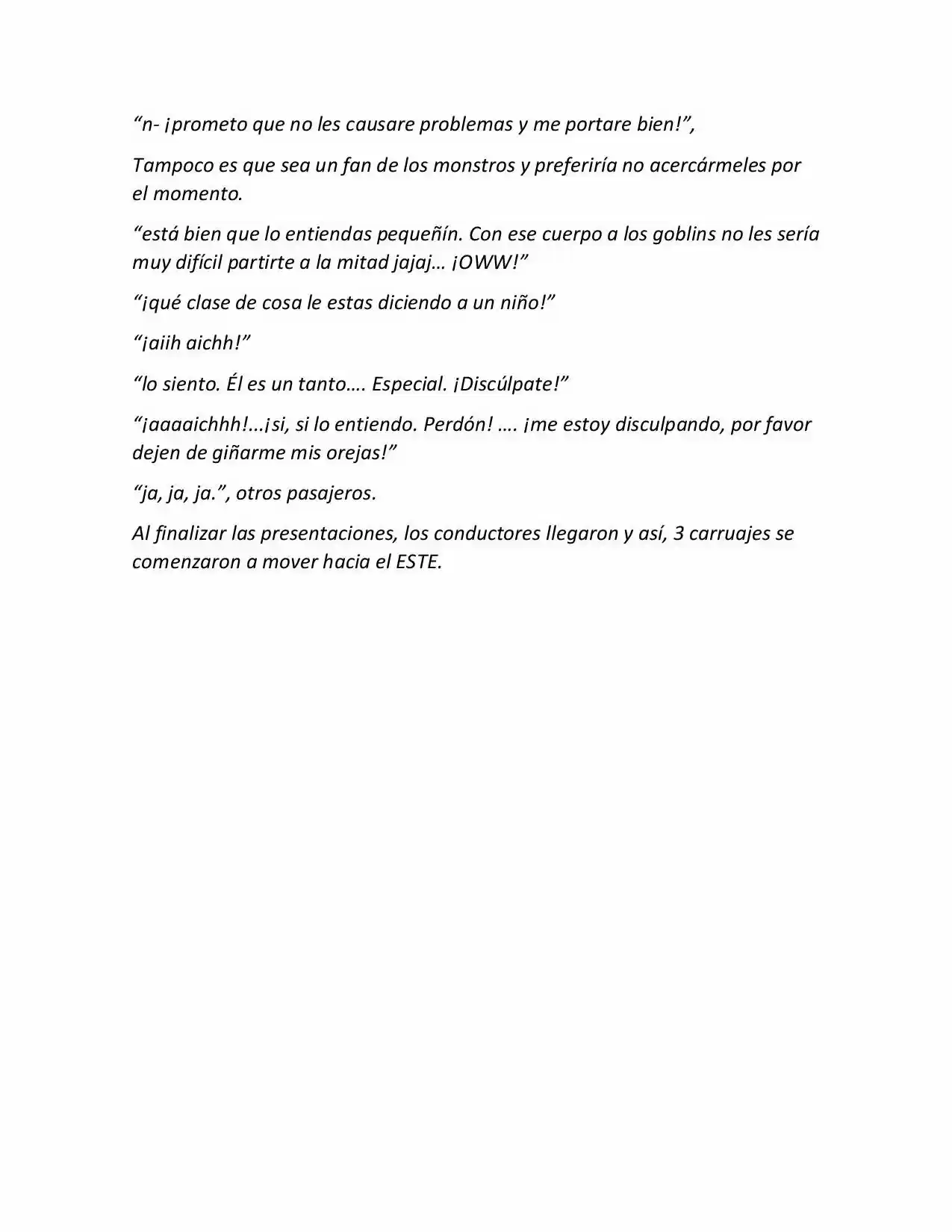Life In A Medieval World With Magic And Swords (Novela) - Capítulo 14 - Página 4 - LectorTMOo
