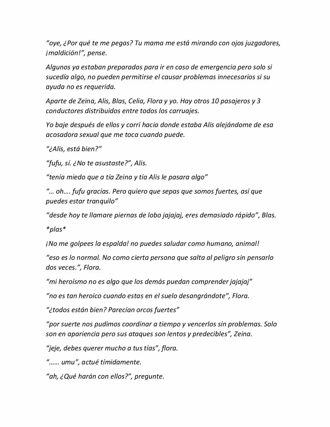 Life In A Medieval World With Magic And Swords (Novela) - Capítulo 15 - Página 4 - LectorTMOo