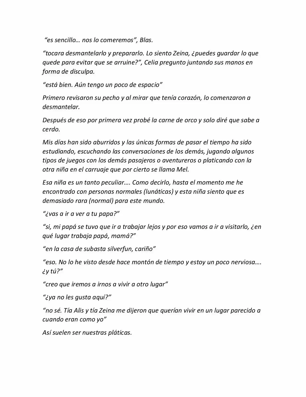Life In A Medieval World With Magic And Swords (Novela) - Capítulo 15 - Página 5 - LectorTMOo