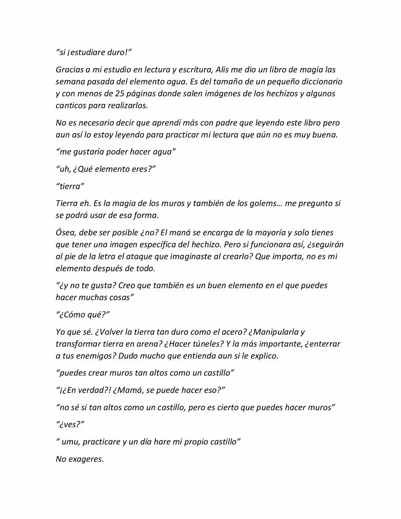 Life In A Medieval World With Magic And Swords (Novela) - Capítulo 15 - Página 7 - LectorTMOo