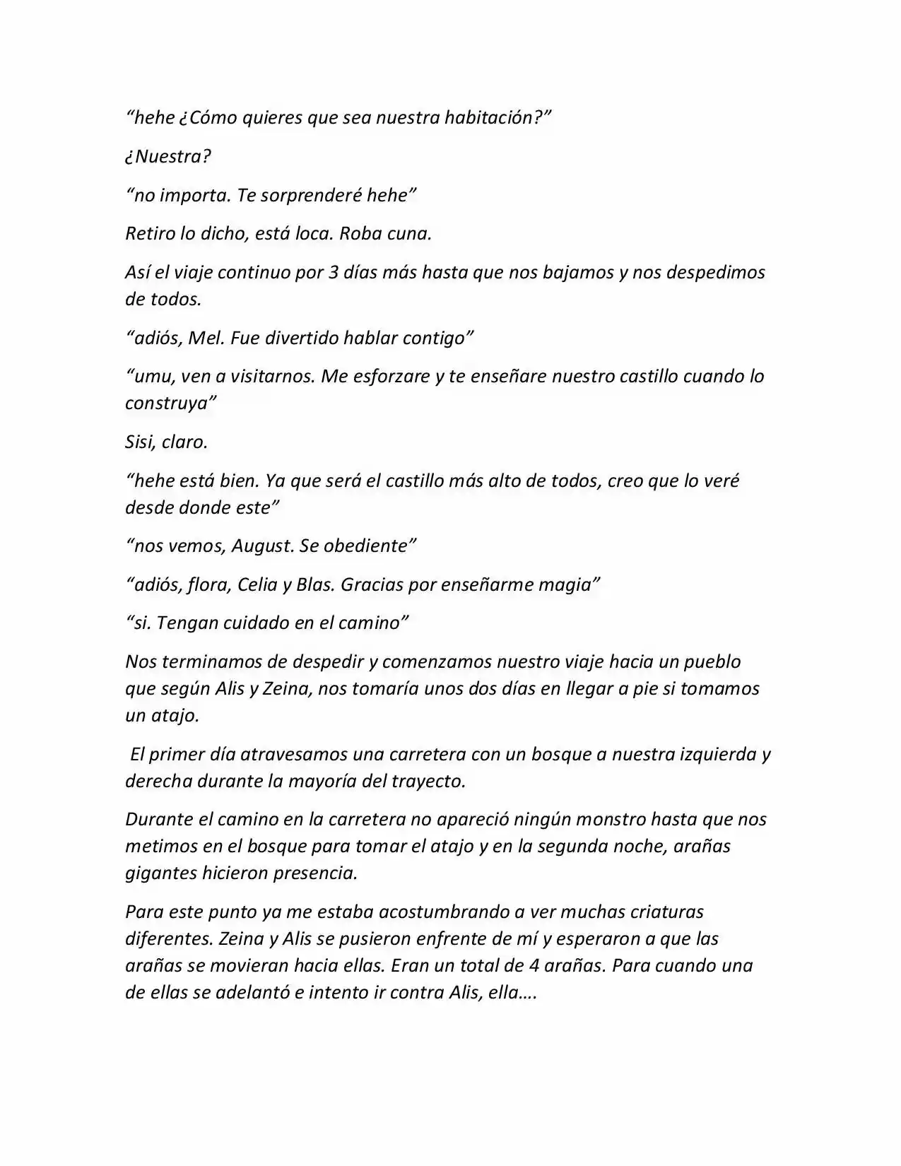 Life In A Medieval World With Magic And Swords (Novela) - Capítulo 15 - Página 8 - LectorTMOo