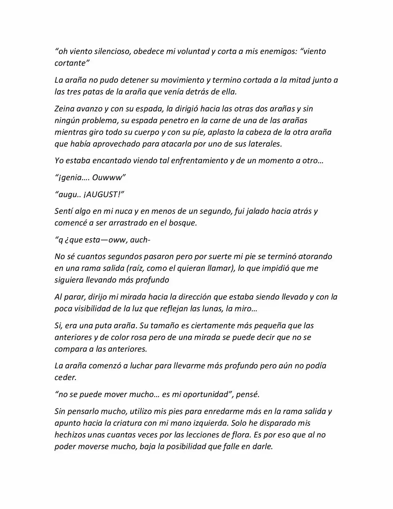 Life In A Medieval World With Magic And Swords (Novela) - Capítulo 15 - Página 9 - LectorTMOo