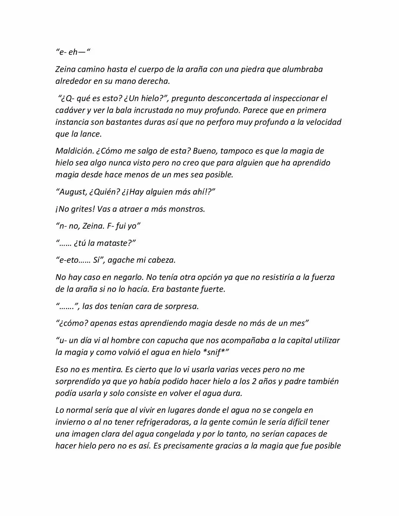 Life In A Medieval World With Magic And Swords (Novela) - Capítulo 15 - Página 11 - LectorTMOo