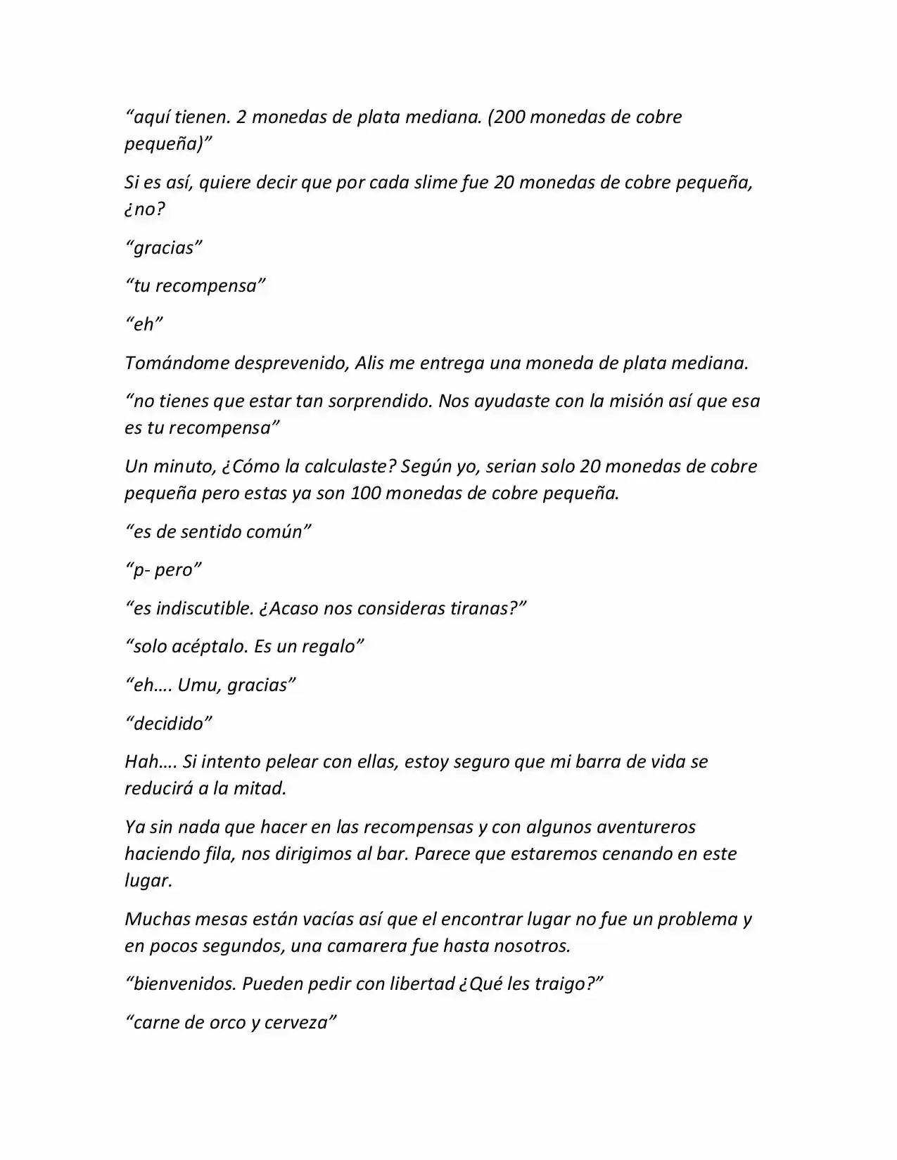 Life In A Medieval World With Magic And Swords (Novela) - Capítulo 16 - Página 7 - LectorTMOo