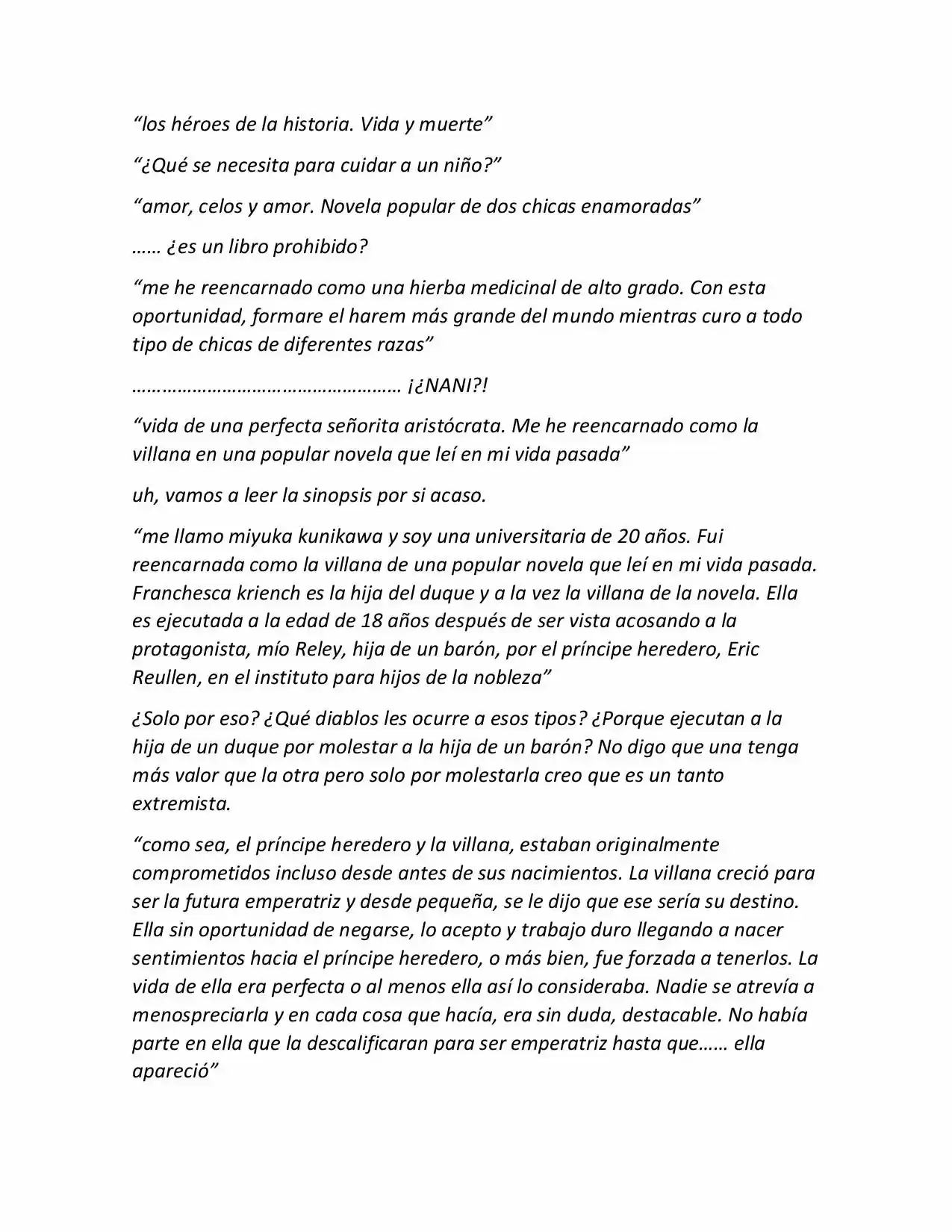 Life In A Medieval World With Magic And Swords (Novela) - Capítulo 16 - Página 10 - LectorTMOo